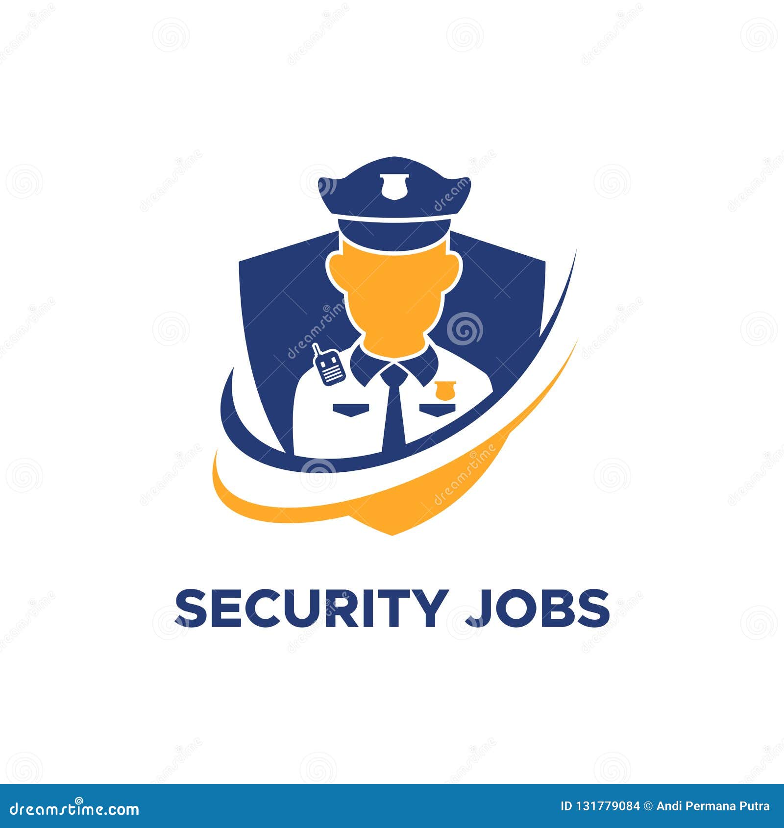 Security Guard Badge Vector