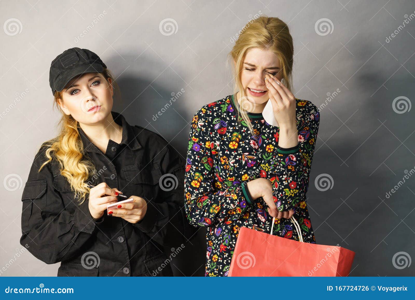 Security Guard And Shoplifter Stock Photo Image Of Misconduct Teen