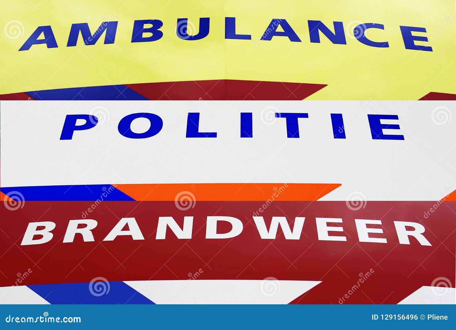 Arabisch Onvoorziene omstandigheden Machtigen Ambulance Fire and Police Department Ambulance, Brandweer En Politie Stock  Photo - Image of politie, wounded: 129156496