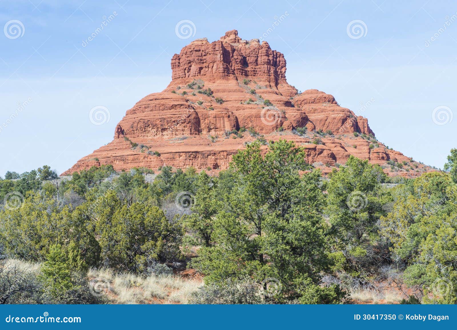 Bell-Felsen, außerhalb Sedona, Arizona