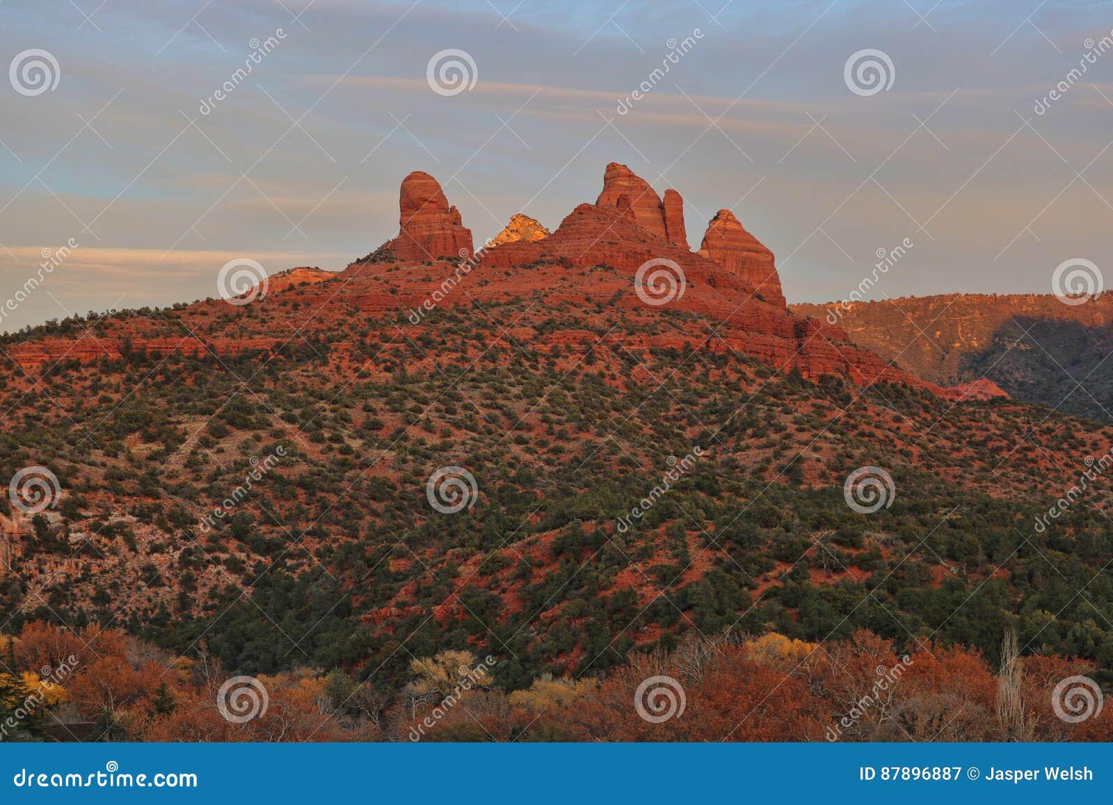 Arizona at Night Photography Prints Sedona Red Rocks Decor Southwestern 