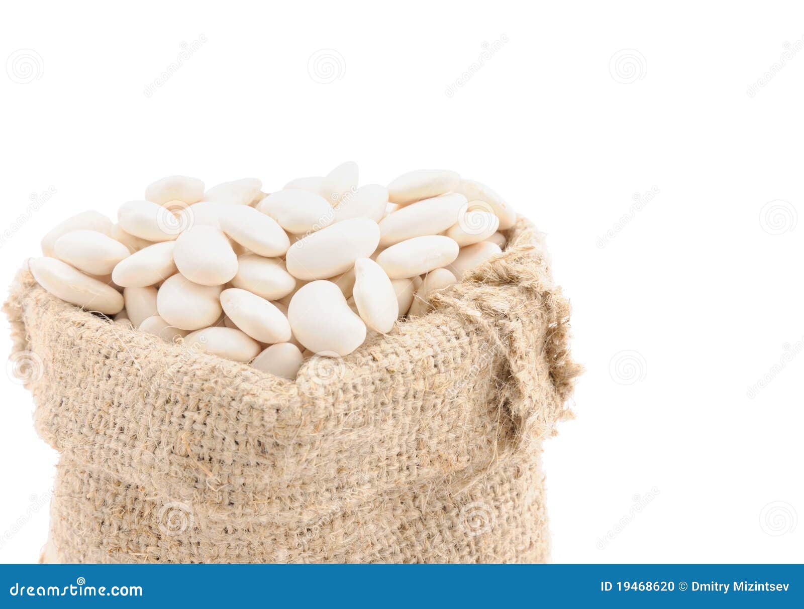 Seeds of beans in a bag. stock photo. Image of eating 19468620