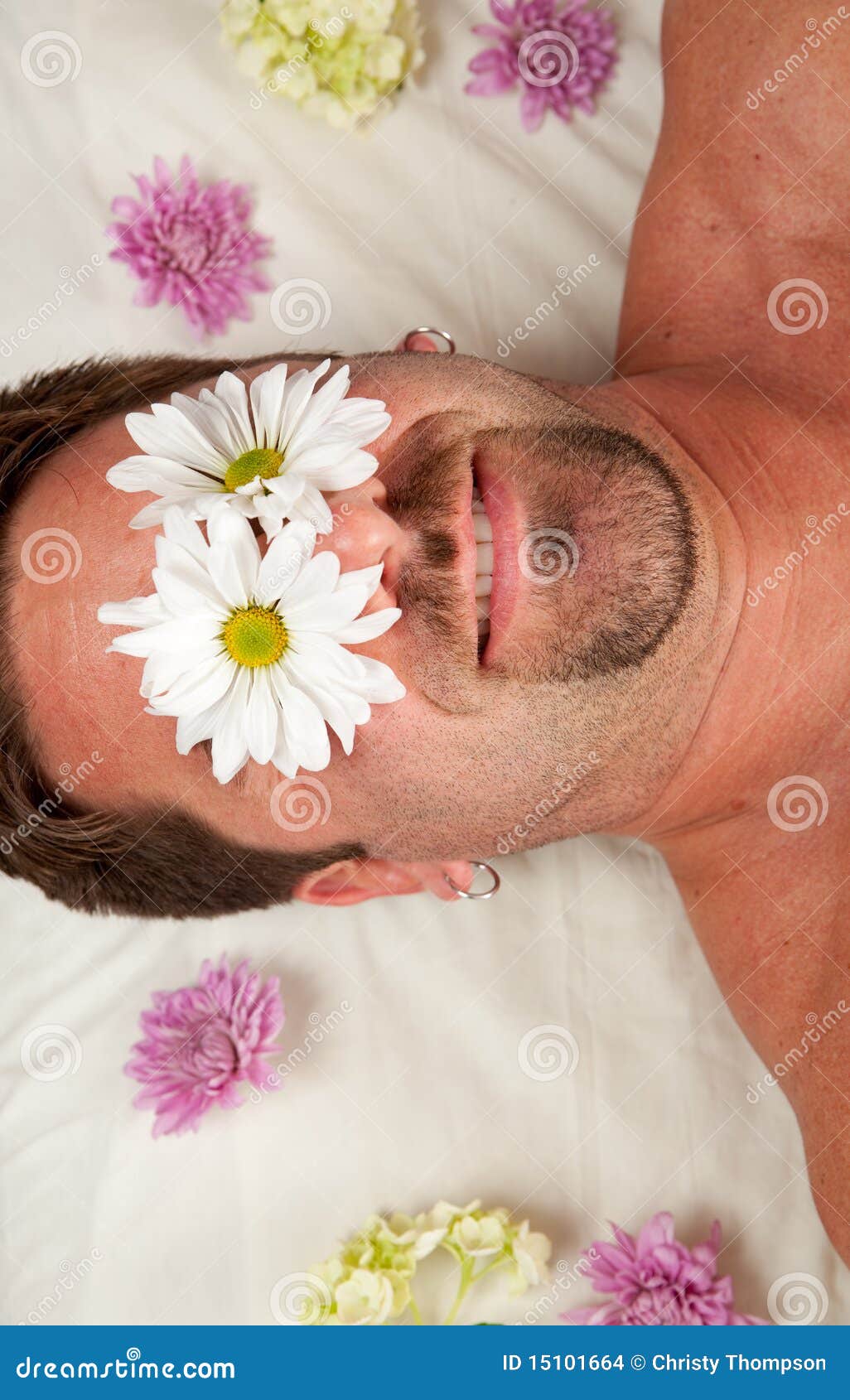 Seeing flowers stock photo. Image of happy, cheerful 15101664