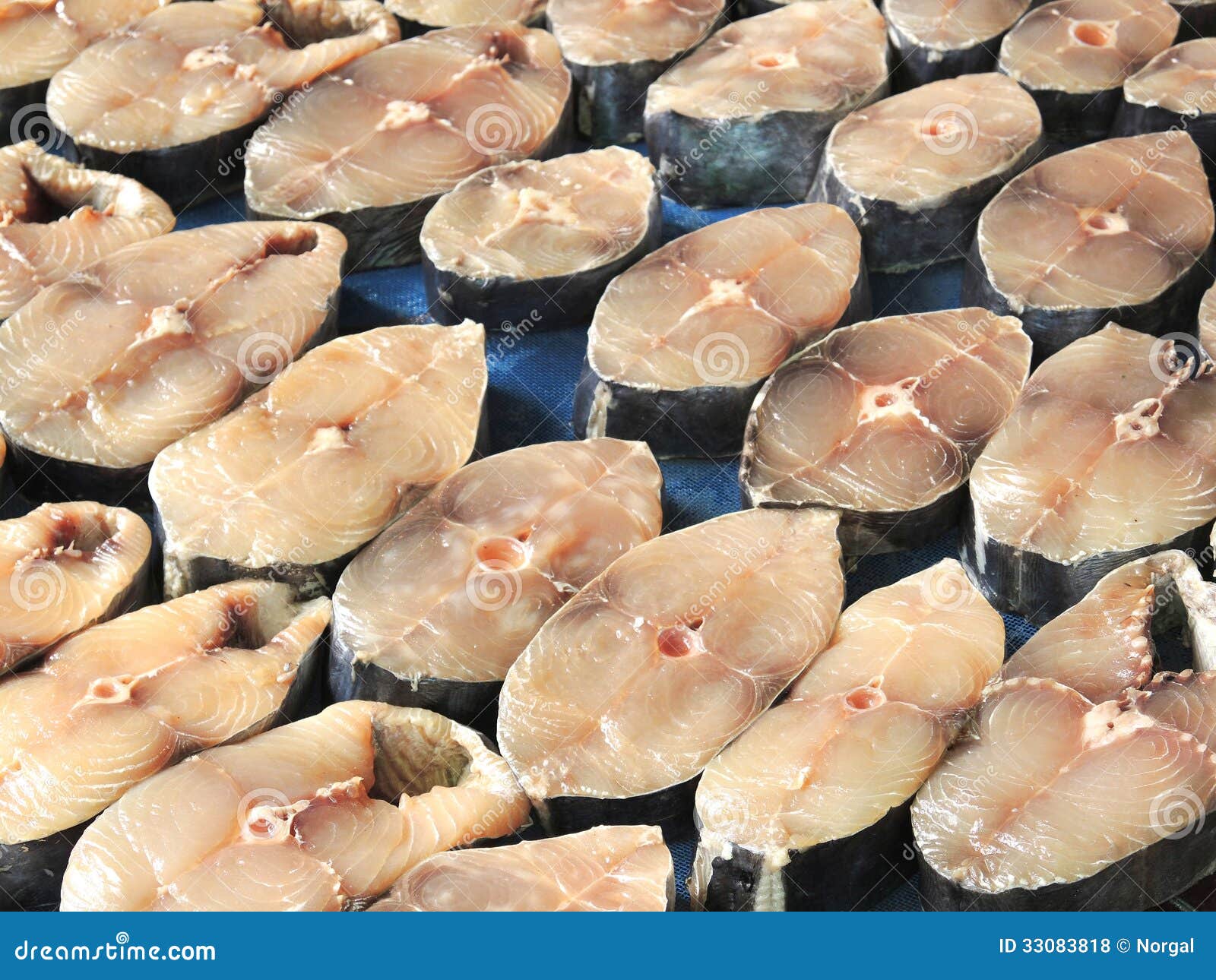 Seer fish slice stock photo. Image of ingredient, traditional 33083818