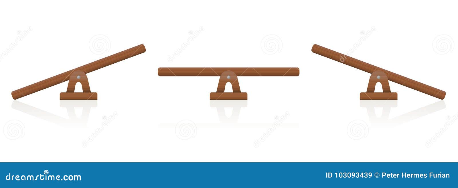 seesaw wooden balance scale