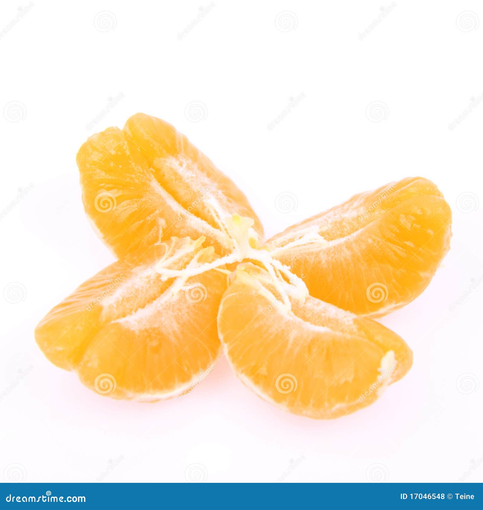 Segments of mandarin stock photo. Image of nutritious 17046548