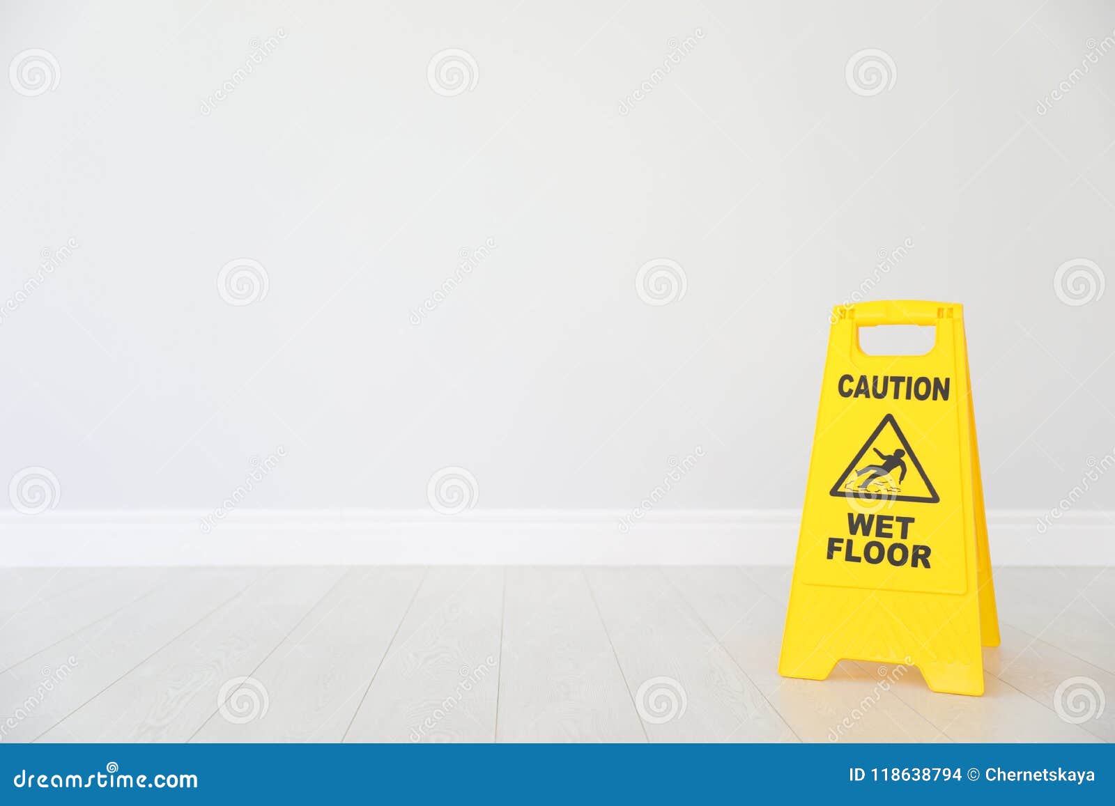 Segnaletica Di Sicurezza Con La Frase Fotografia Stock Immagine Di Oggetto Sanitario