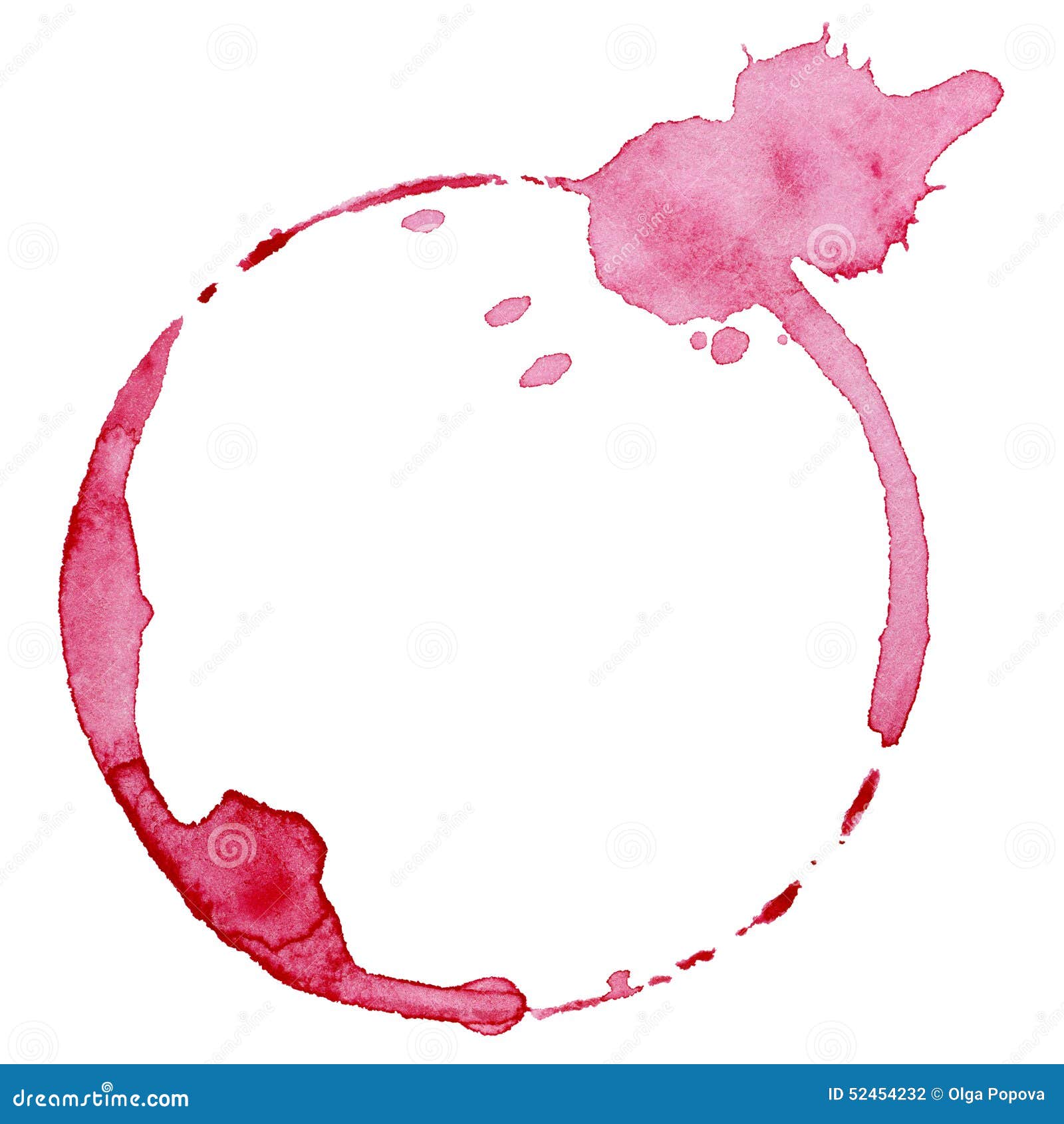 Segno di vetro di vino illustrazione di stock. illustrazione di ... Macchie di vino