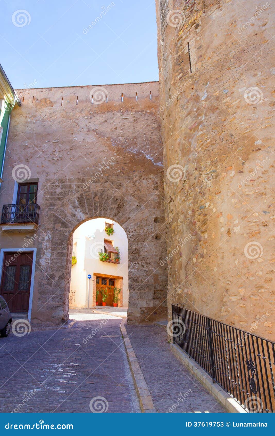 segorbe castellon torre la carcel portal de teruel spain