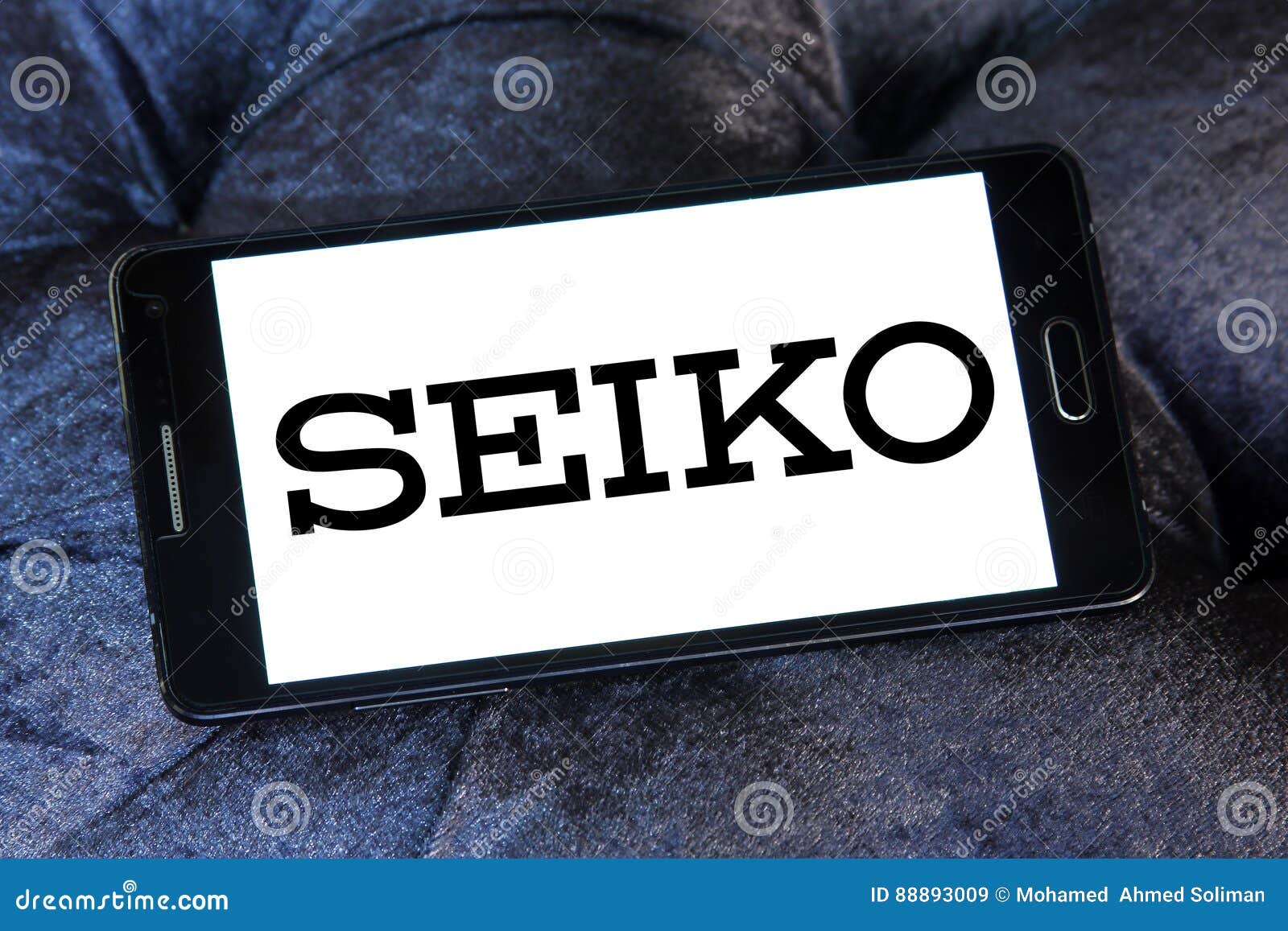 Seiko logo editorial stock image. Image of luxury, mobile - 88893009