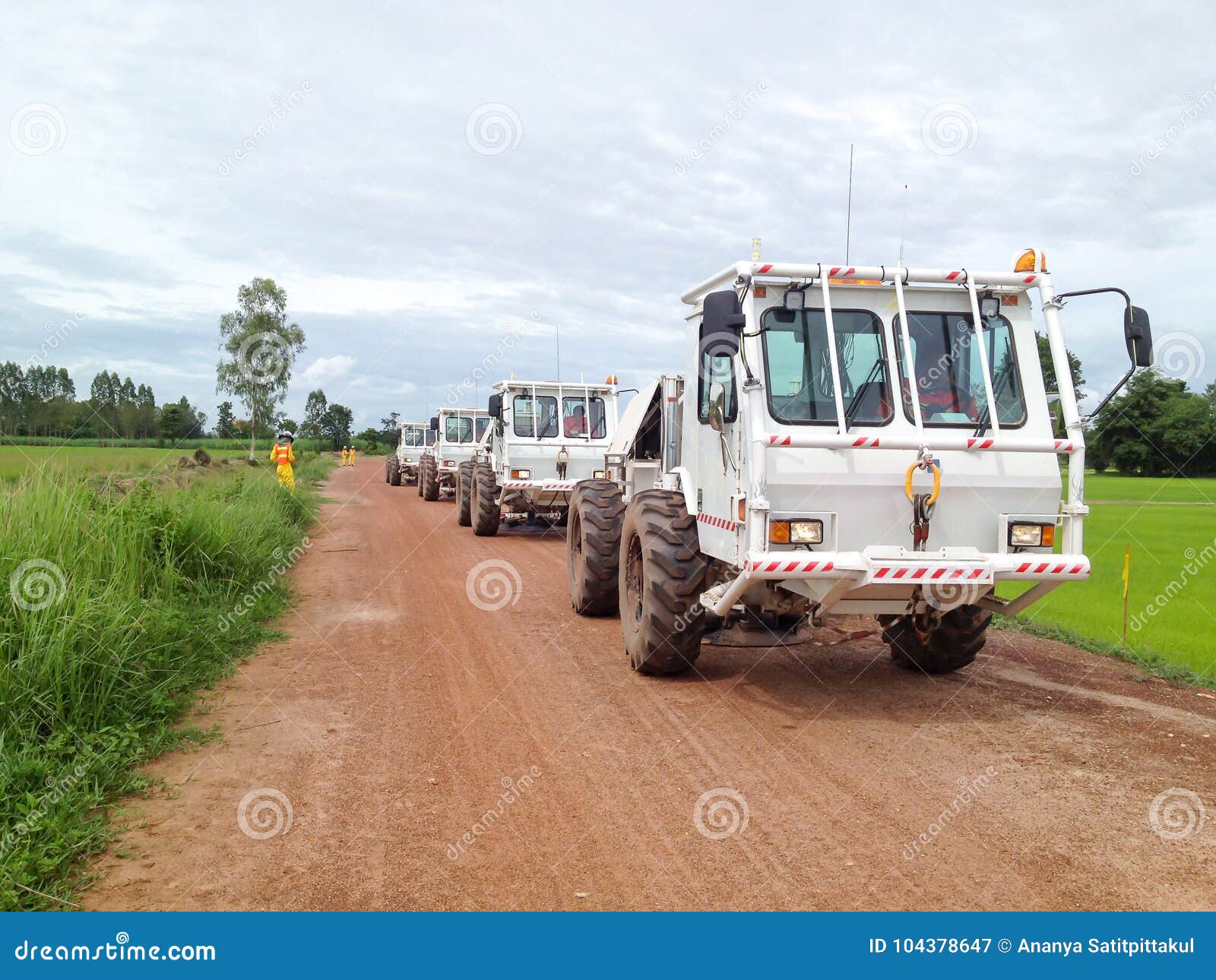 seismic vibrator trucks vibroseis shooting for land seismic survey for oil and gas exploration