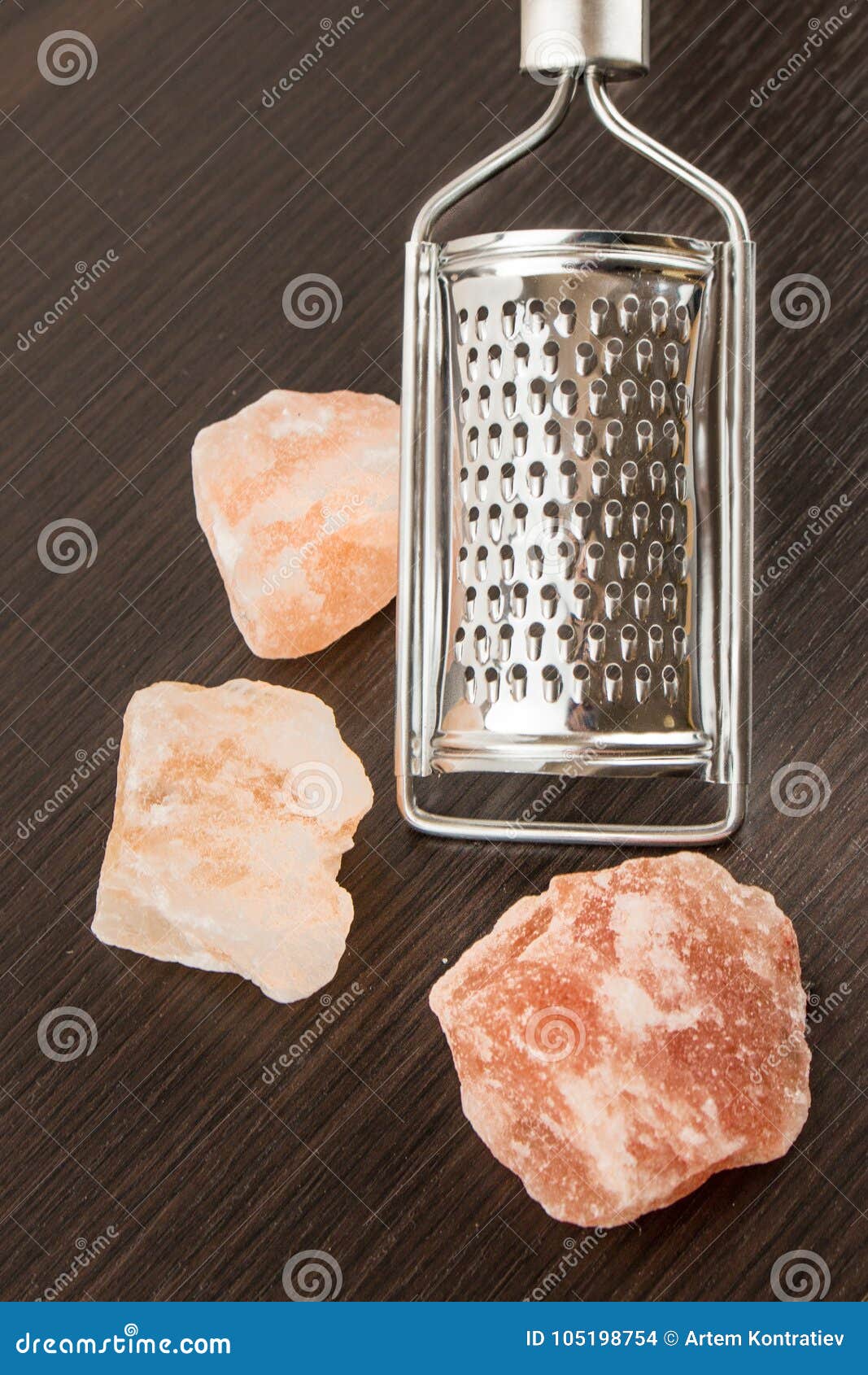 Morceaux de sel de l'Himalaya