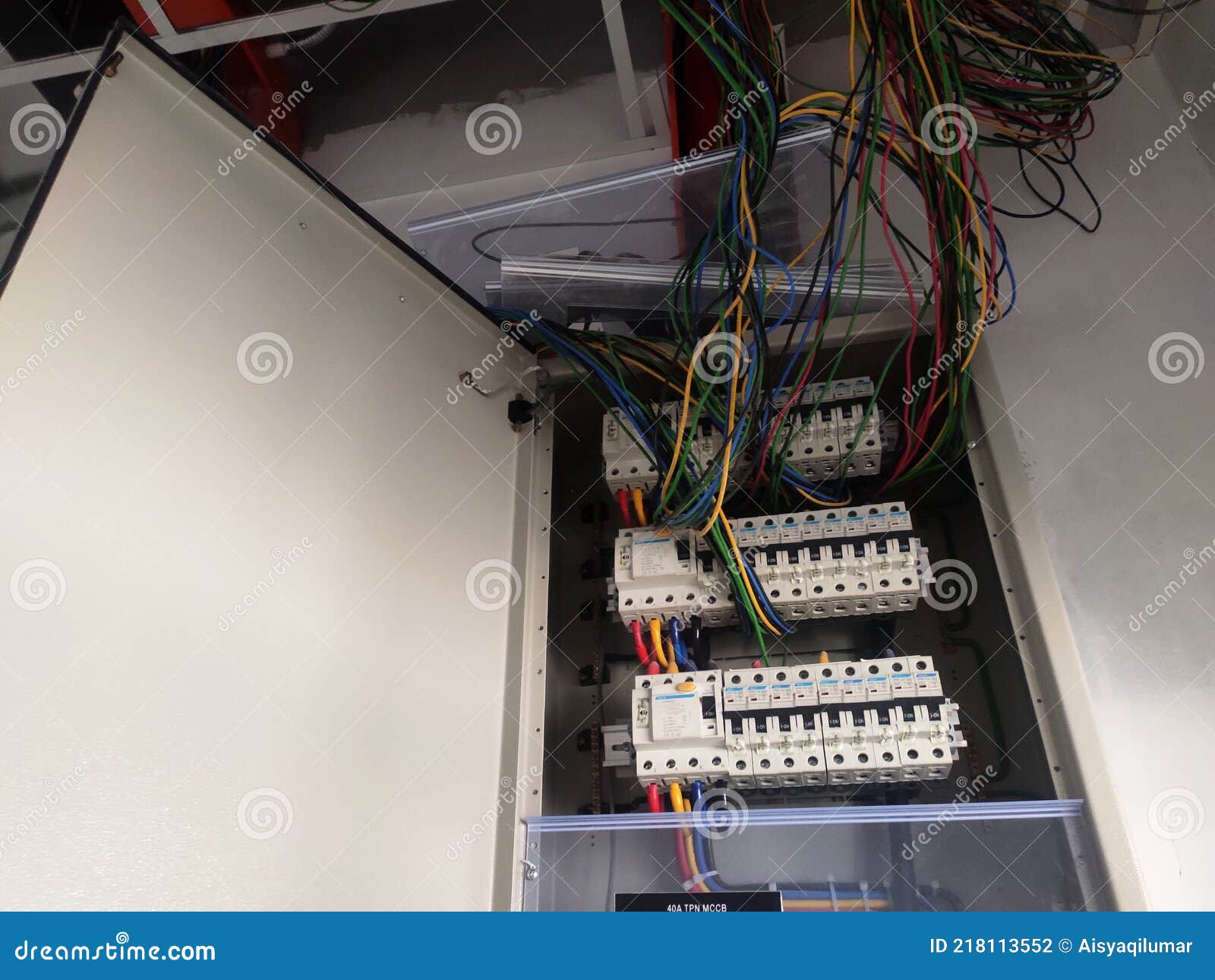 Electrical Distribution Board and it`s Component in the Installation
