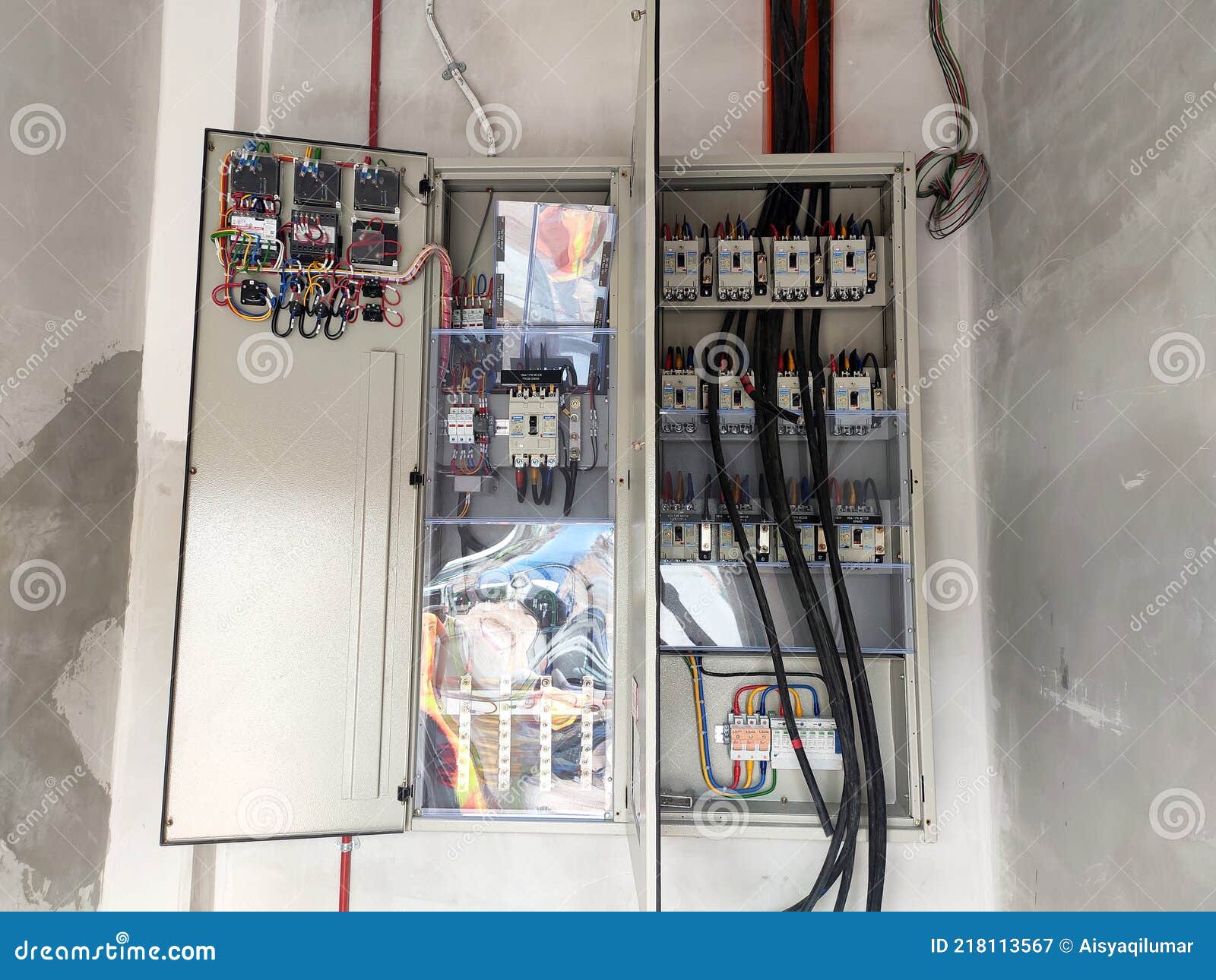 Electrical Distribution Board and it`s Component in the Installation