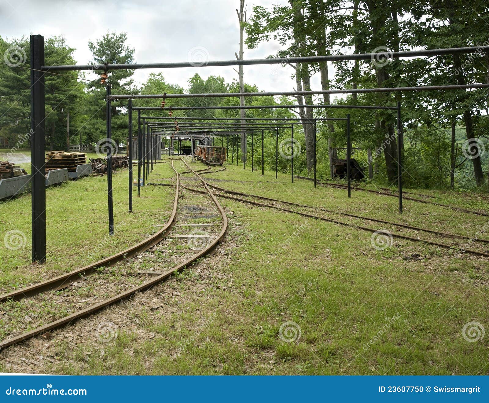 Seldom seen mine in pa stock photo. Image of cart, development 23607750