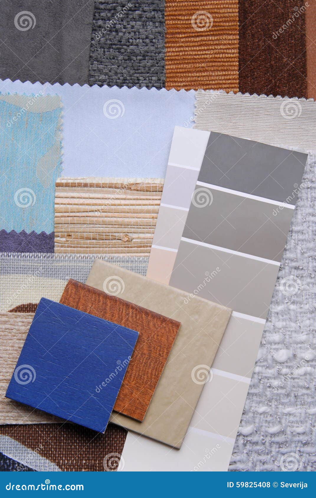 Selection Color for Interior Color Stock Photo Image of closeup