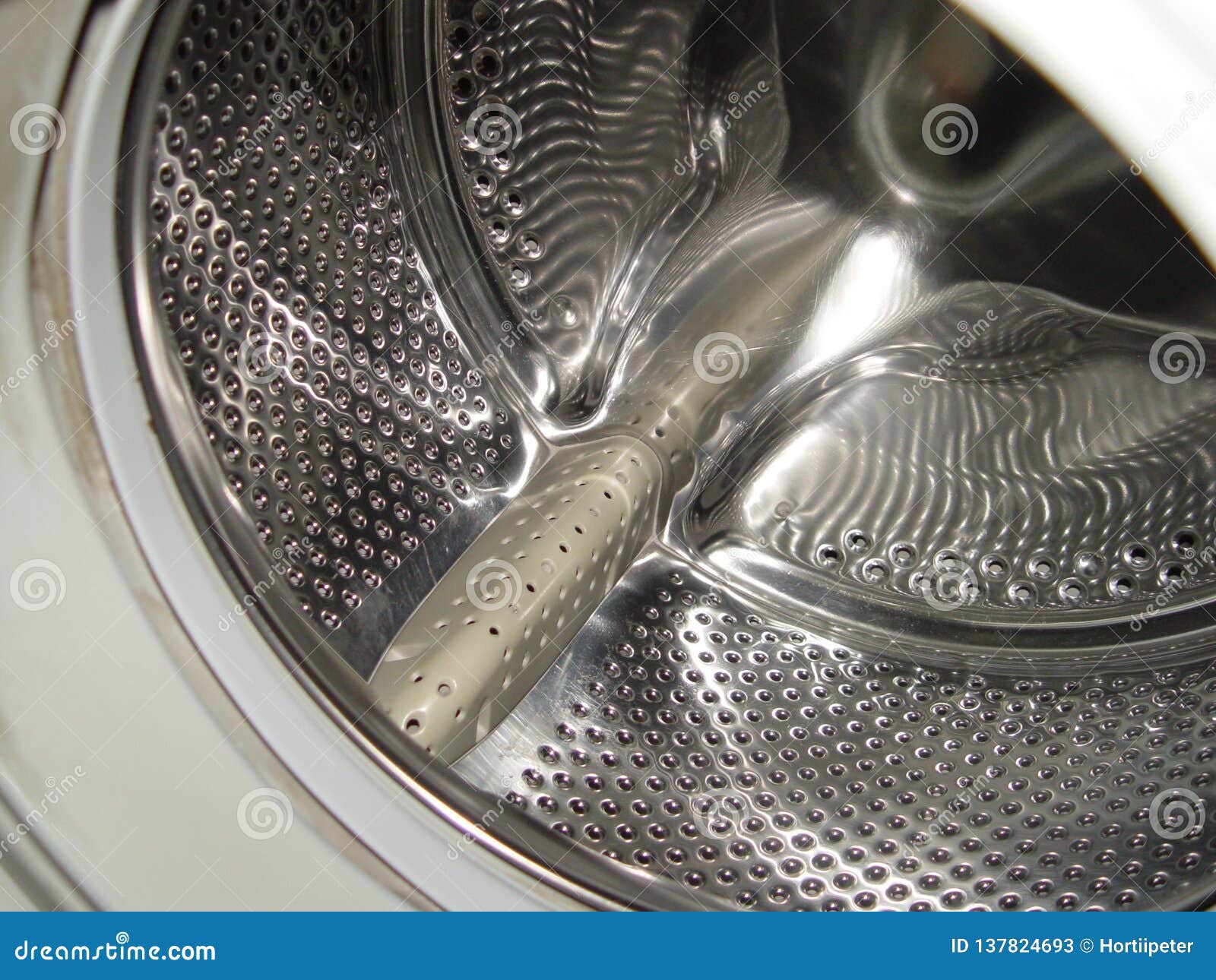 Open Washing Machine Drum Closeup Stock Image Image of machine