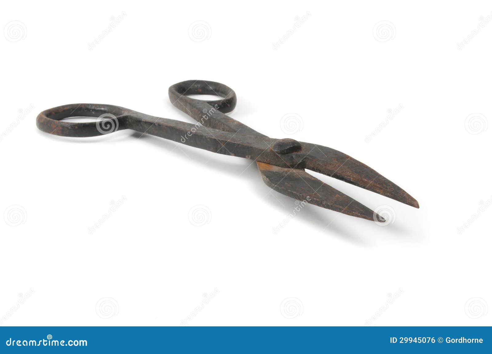 Old Blue Tin Snips Isolated On White Stock Photo - Download Image Now -  Cutting, Tin, Appliance - iStock