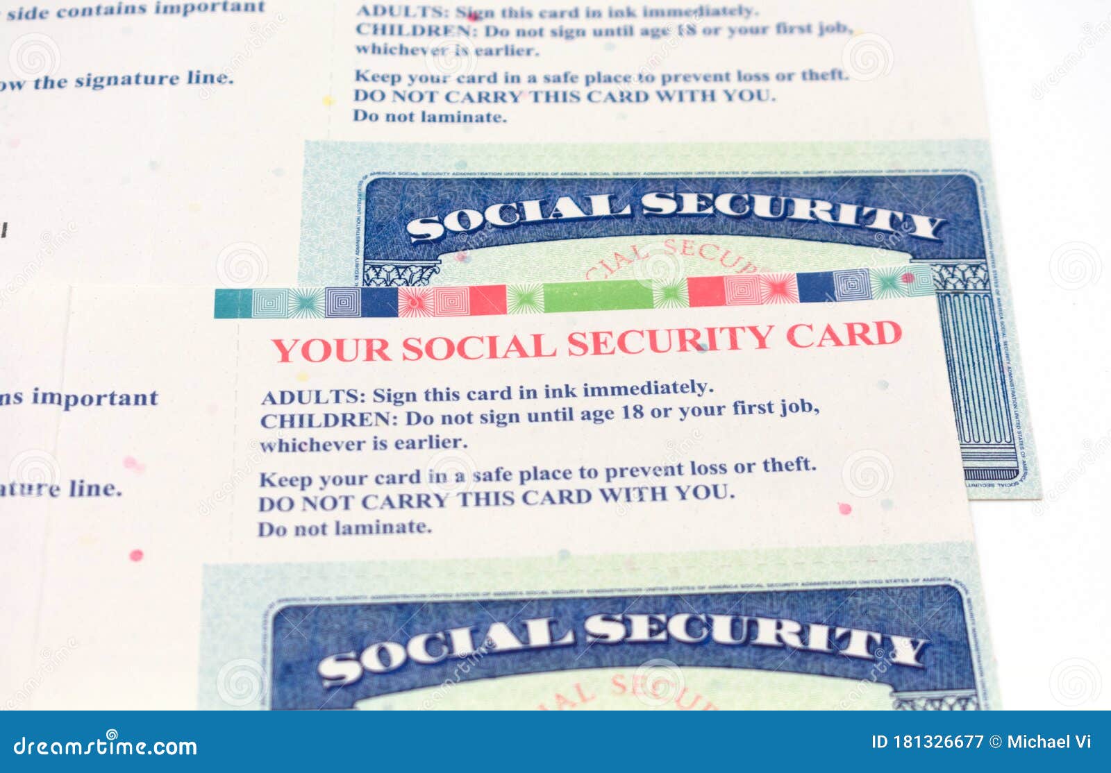 PDFU.S. Citizen/Child — Replacement Social Security Card