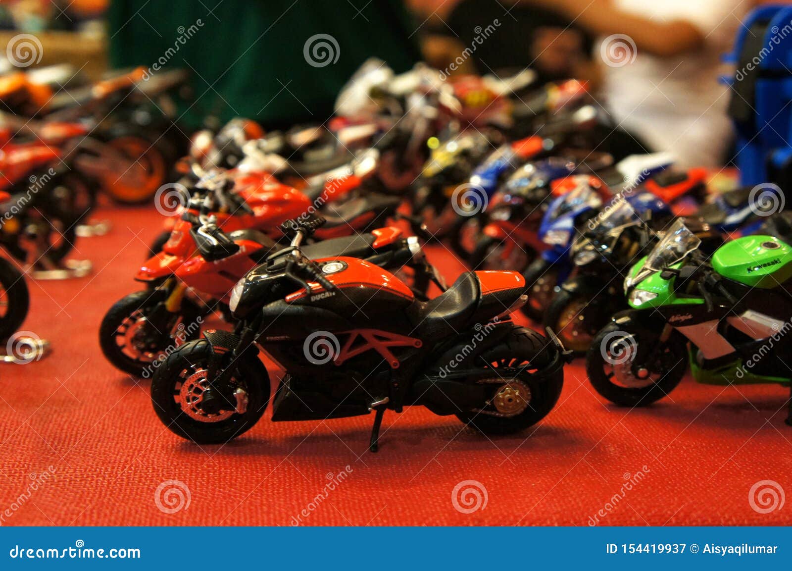 Collection des miniatures des motos du MotoGP