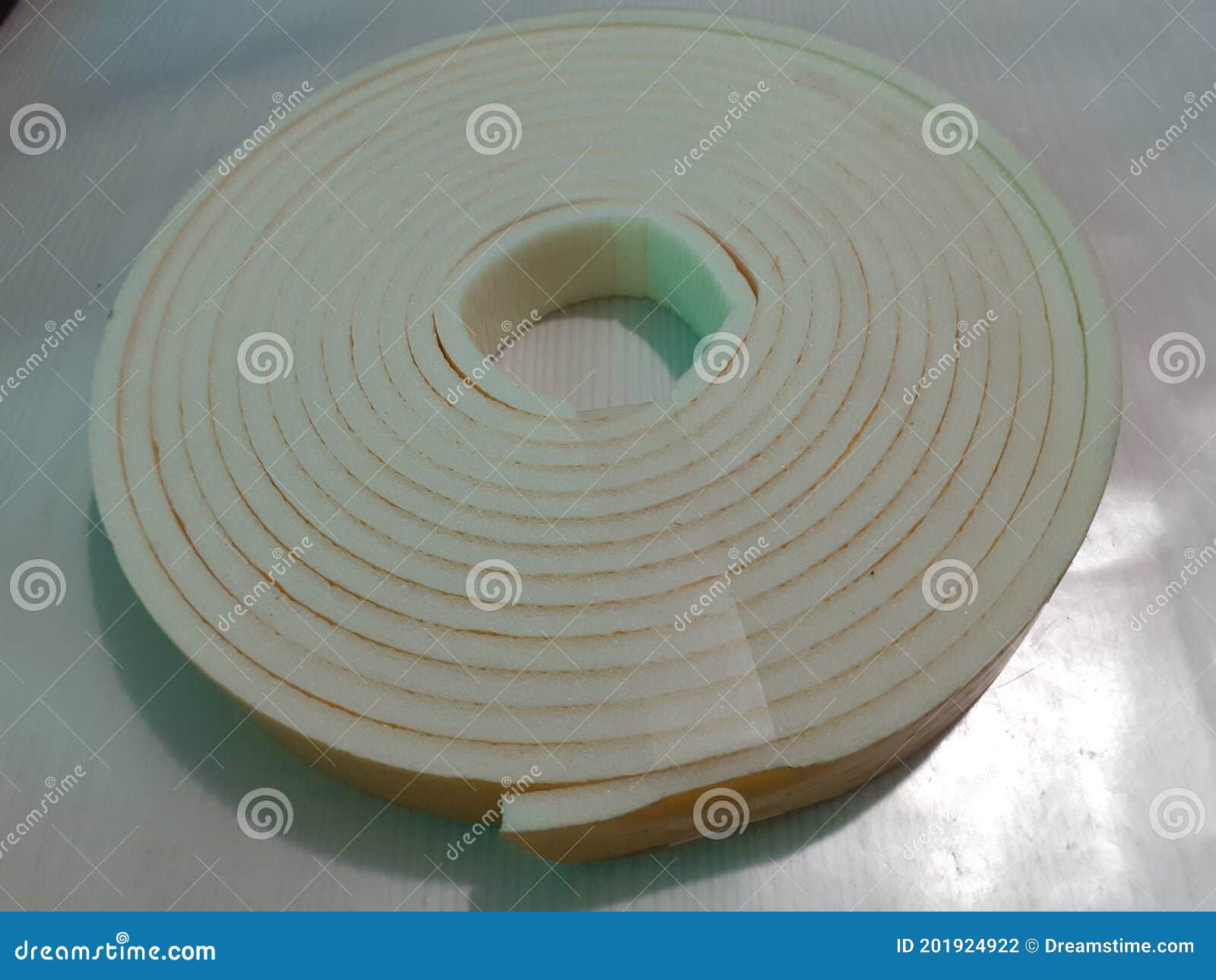 Selfadhesive Insulation for Windows and Doors Stock Photo Image of