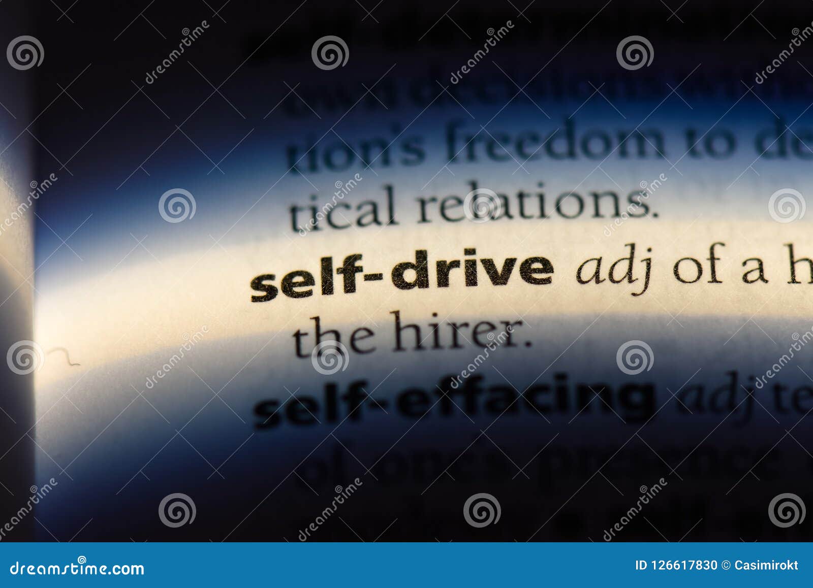 Self drive stock photo. Image of isolated, definition 126617830