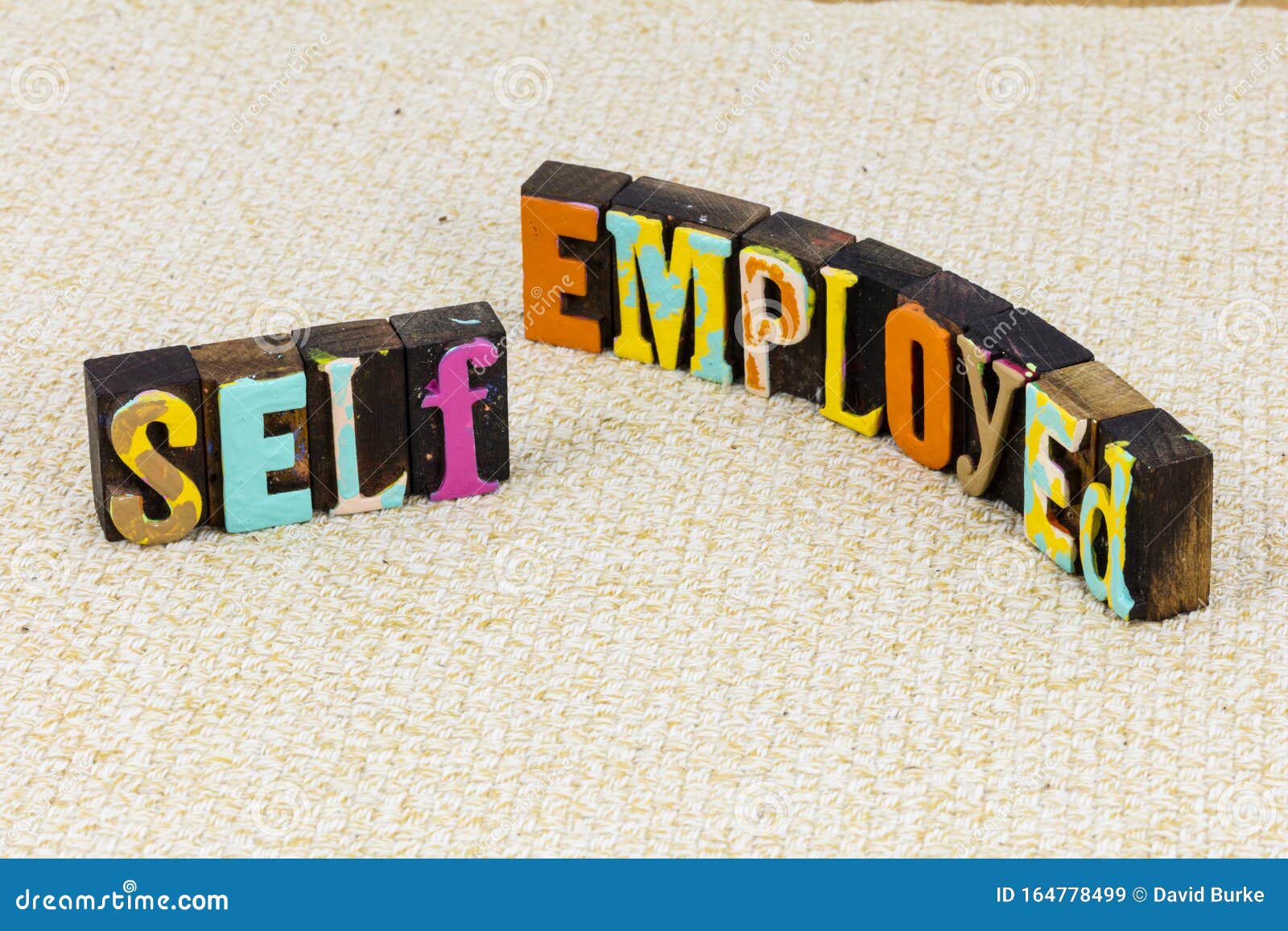 self employed employment job business career work owner