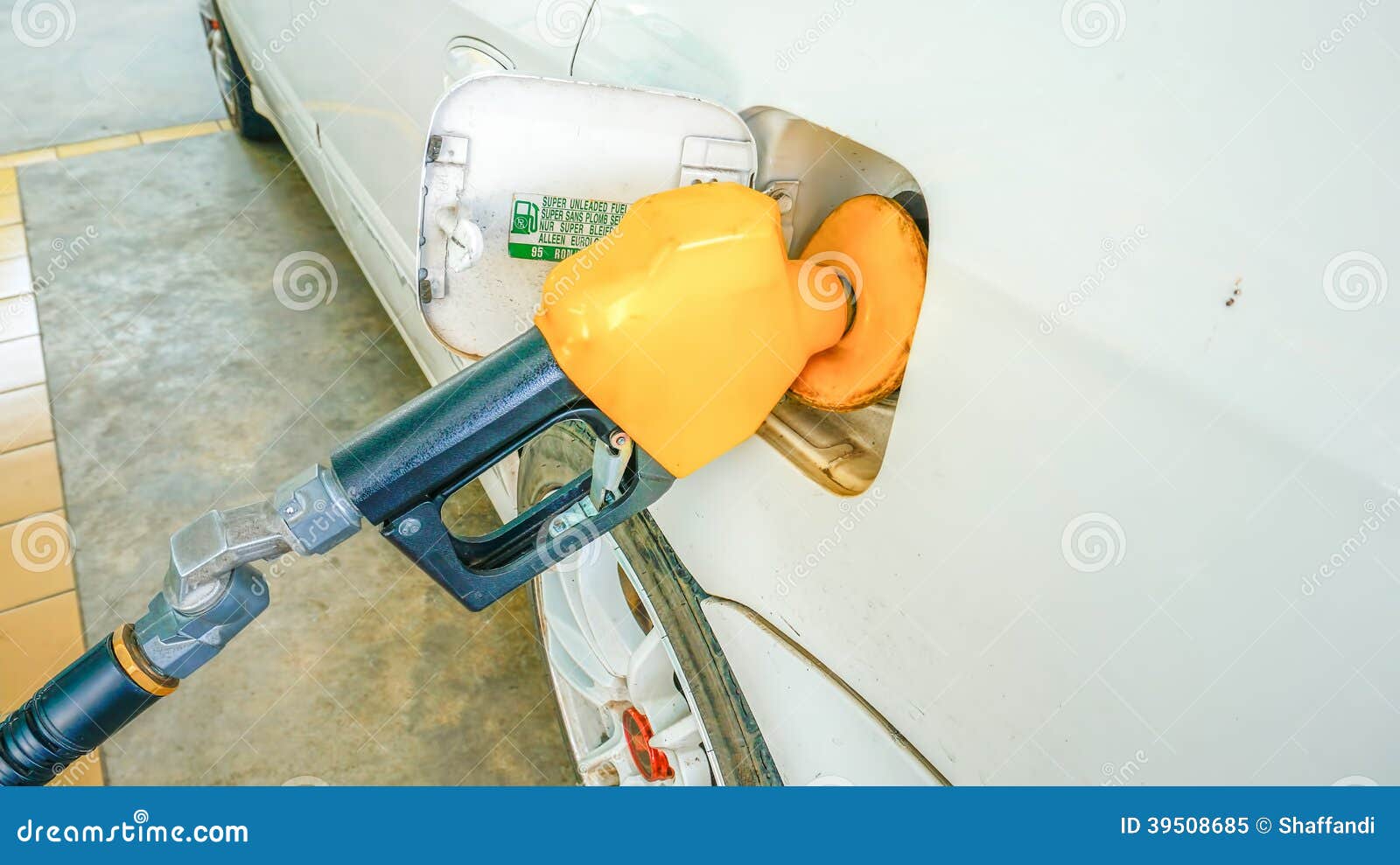 Self service FUEL stock image. Image of automobile, business 39508685