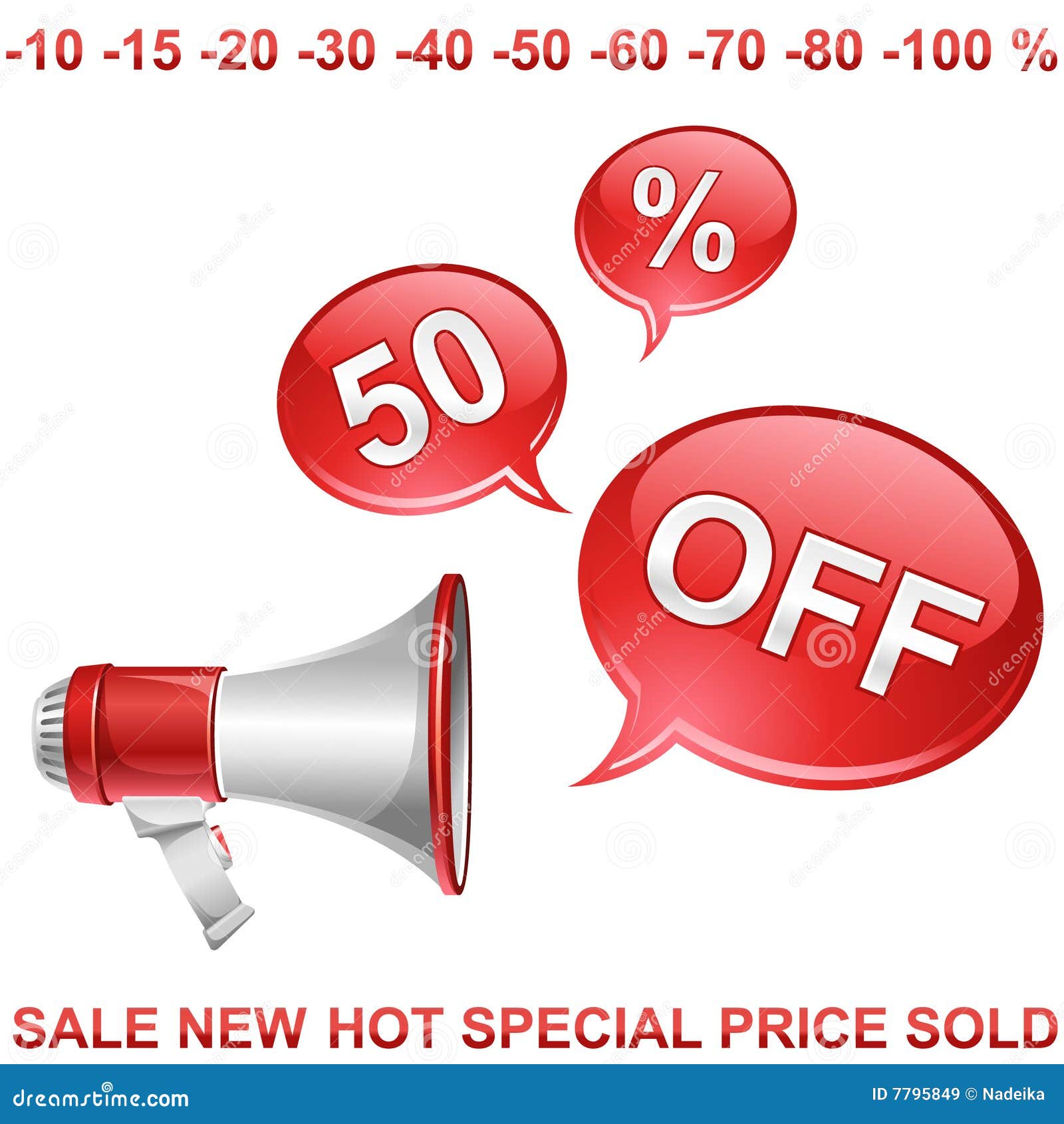 Sell Off Icon Royalty Free Stock Images - Image: 7795849