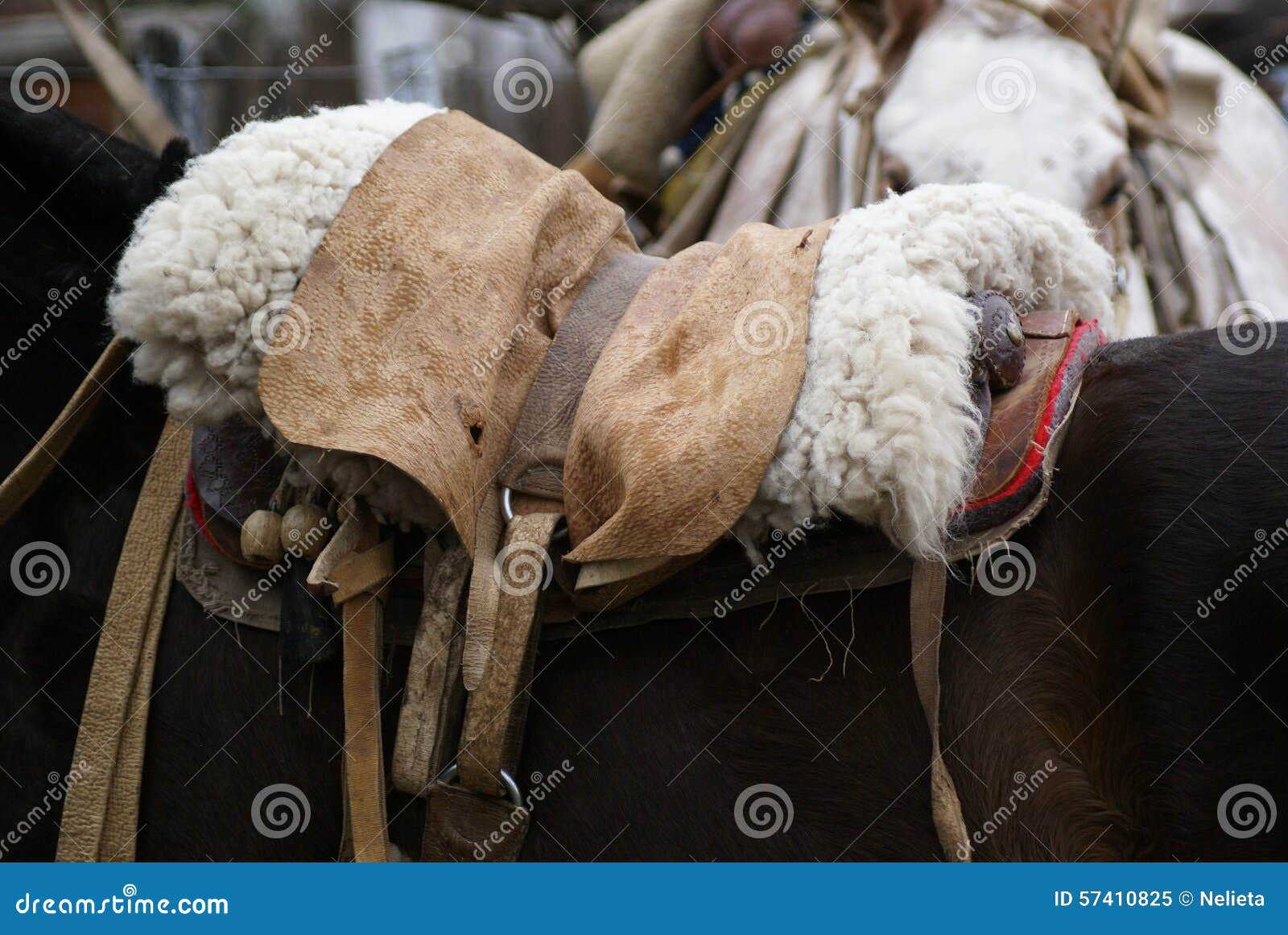 Un Giovane Gregge Di Rounds Up A Del Cowboy Di Charro Del Messicano Dei Cavalli Che Passano Field Su Ranch All Alba Arrotonda Per Image140163244 - Foto 5