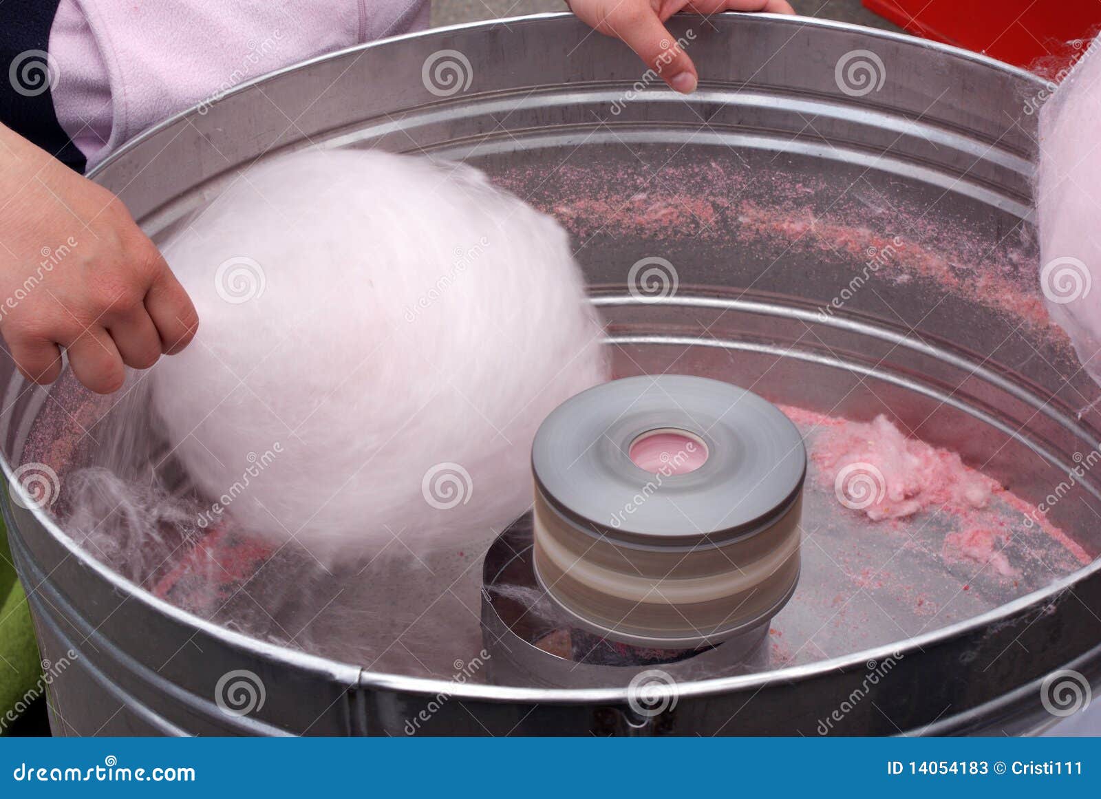 selling cotton candy