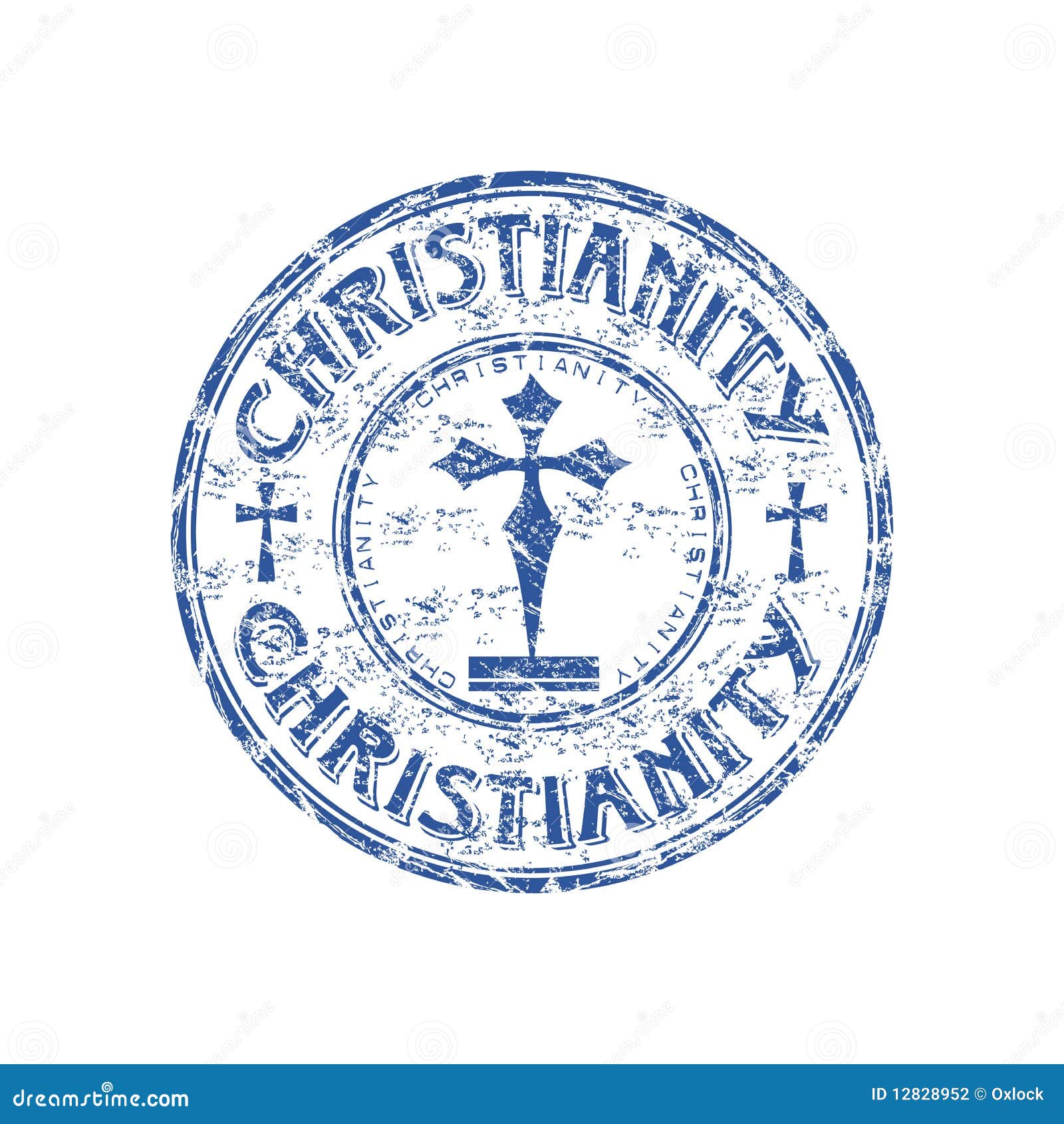 Sello De Goma Del Cristianismo Ilustración del Vector - Ilustración de  insignias, imagen: 12828952