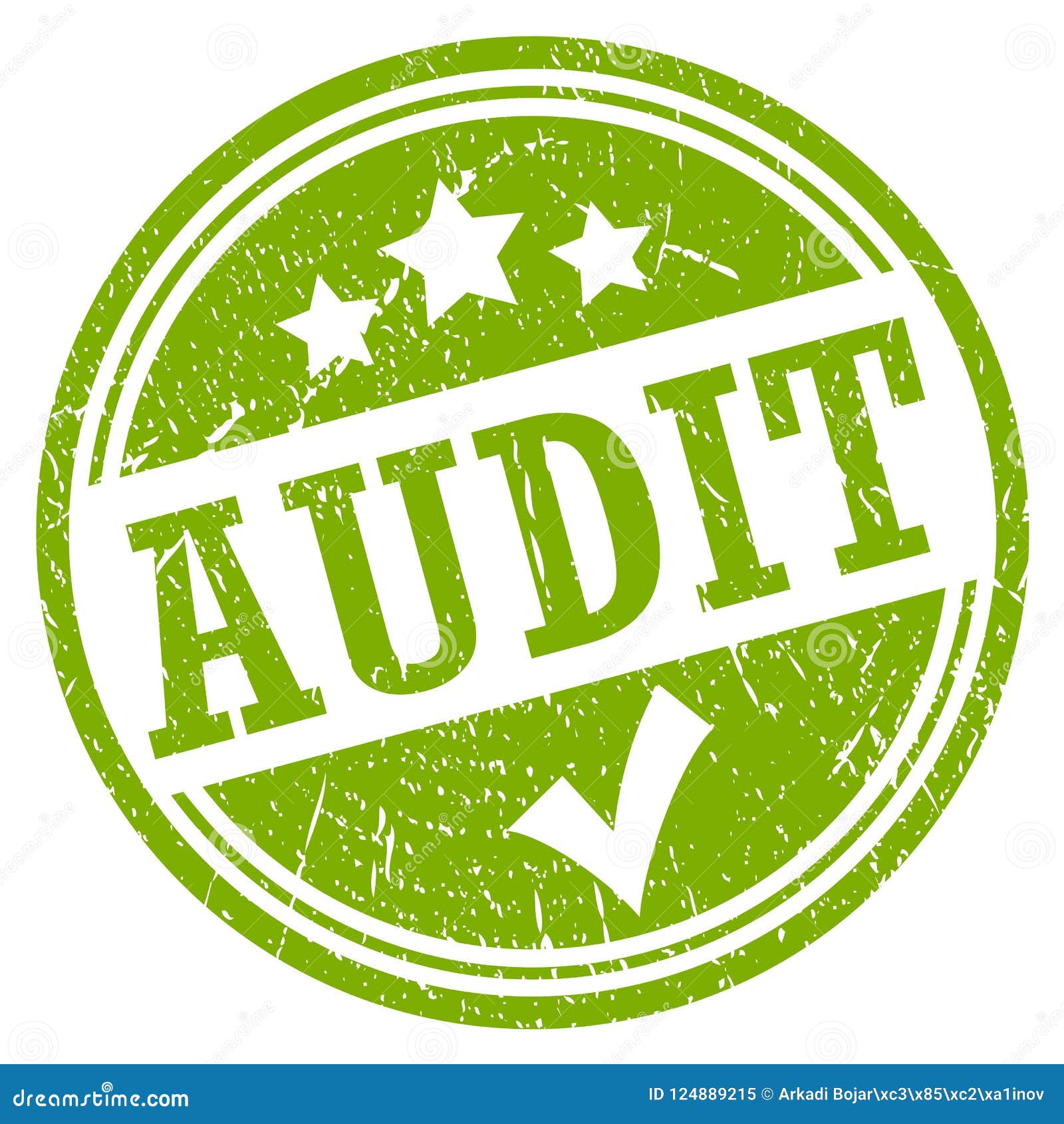 Sello Del Vector De La Auditoría Ilustración del Vector Ilustración de iconos, marca 124889215