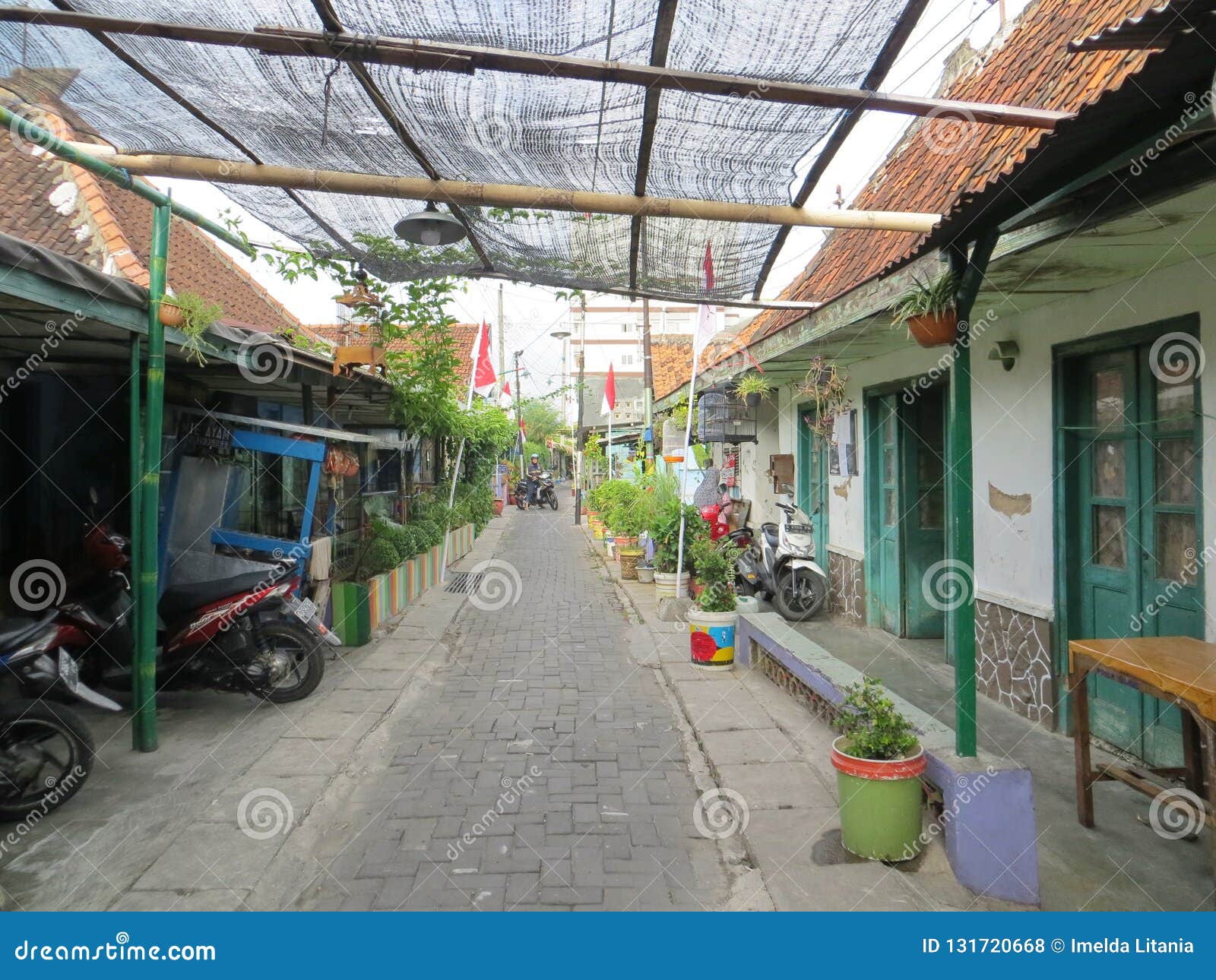 Kampung Batik  Semarang  editorial stock photo Image of 