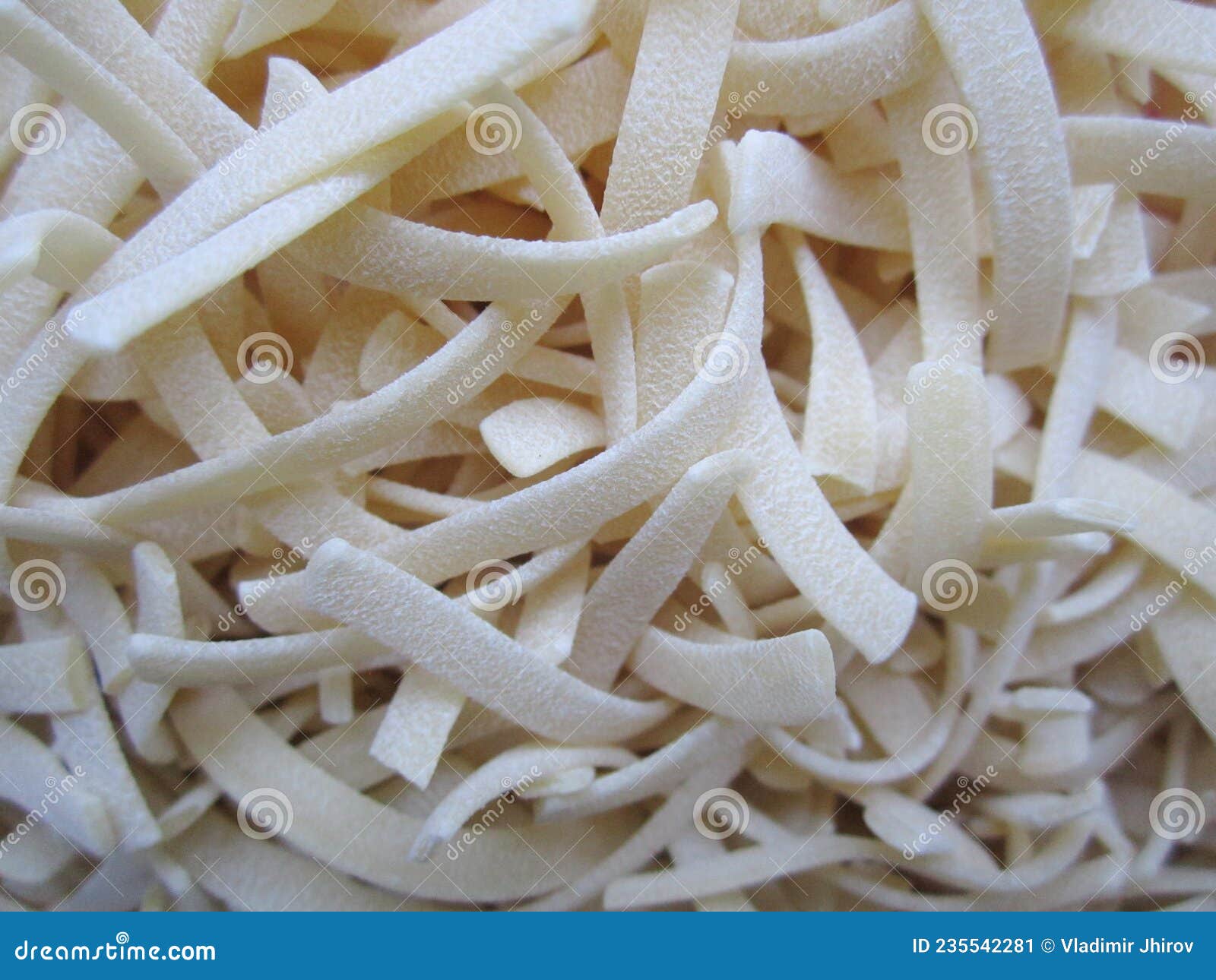 Semifinished Flat Small Pasta in Plastic Packaging Stock Image Image of flat, plant 235542281