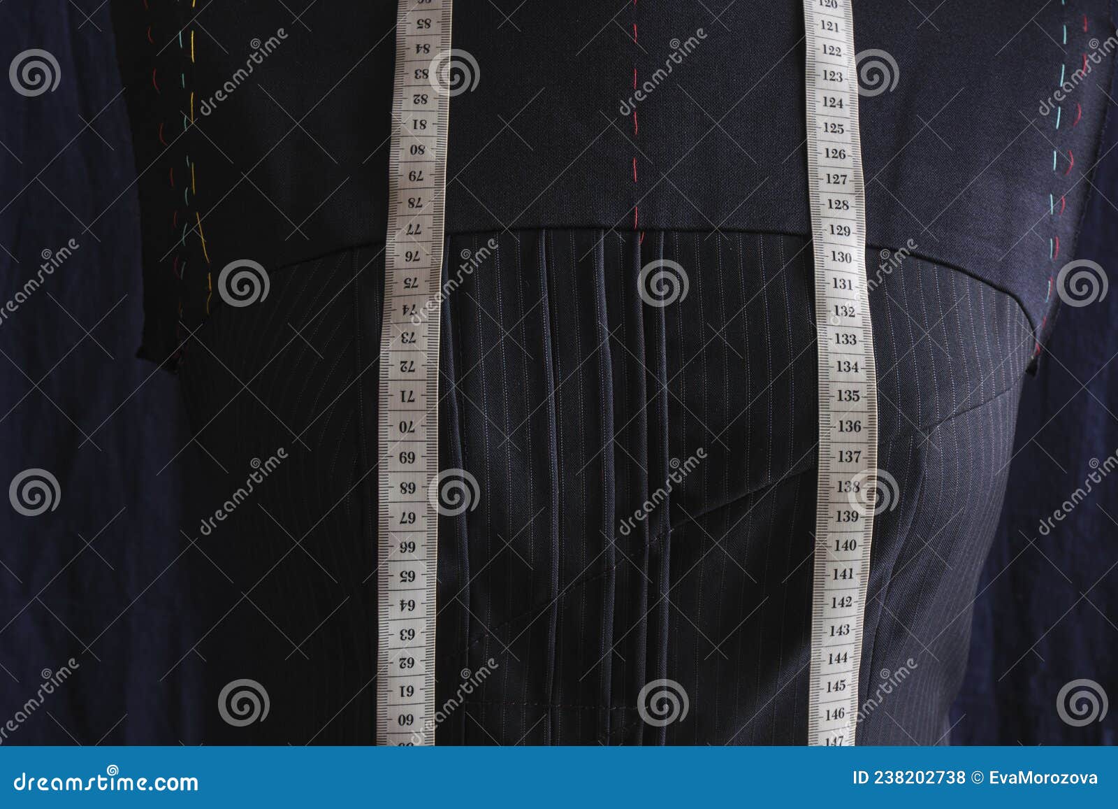 Fashion, Dressmaking or Tailoring Concept. Stock Photo - Image of ...