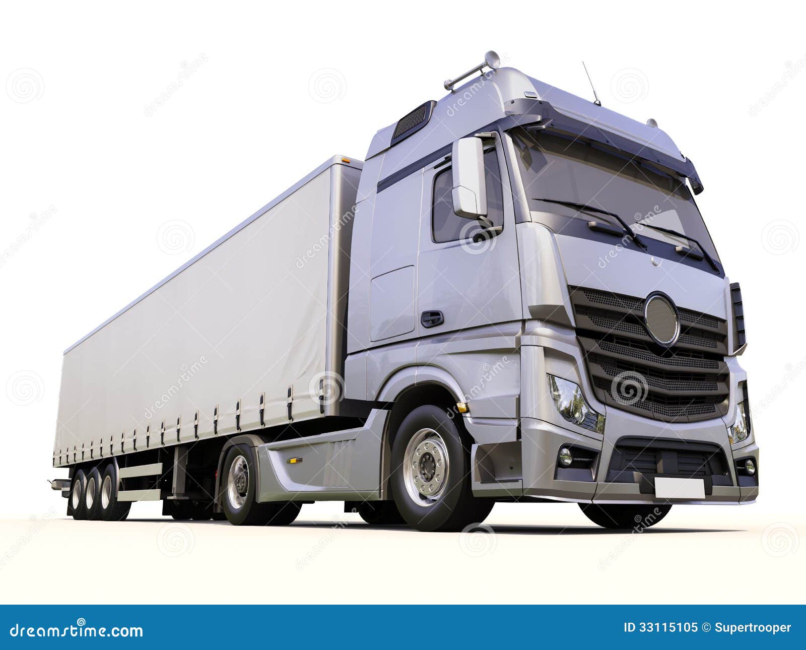 Semitrailer Truck Royalty Free Stock Photo  Image: 33115105