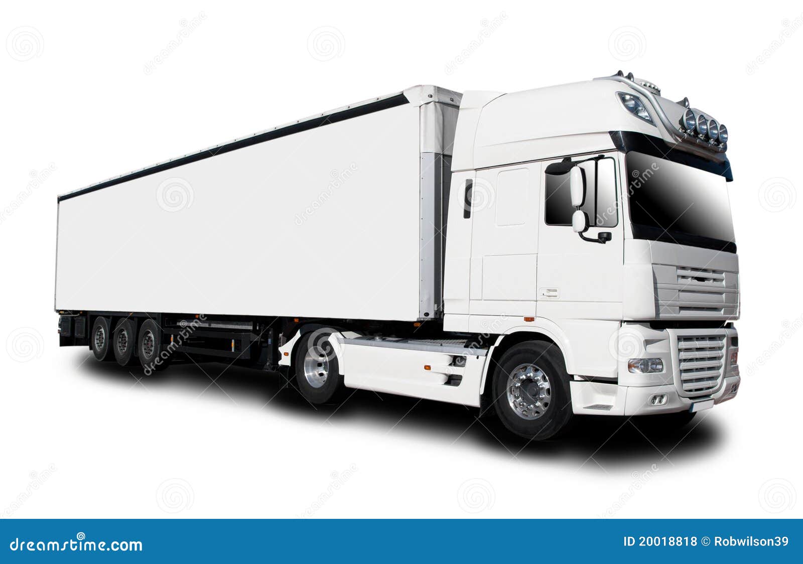 Semi Truck Stock Photo Image Of Carrier Isolated Industry 20018818