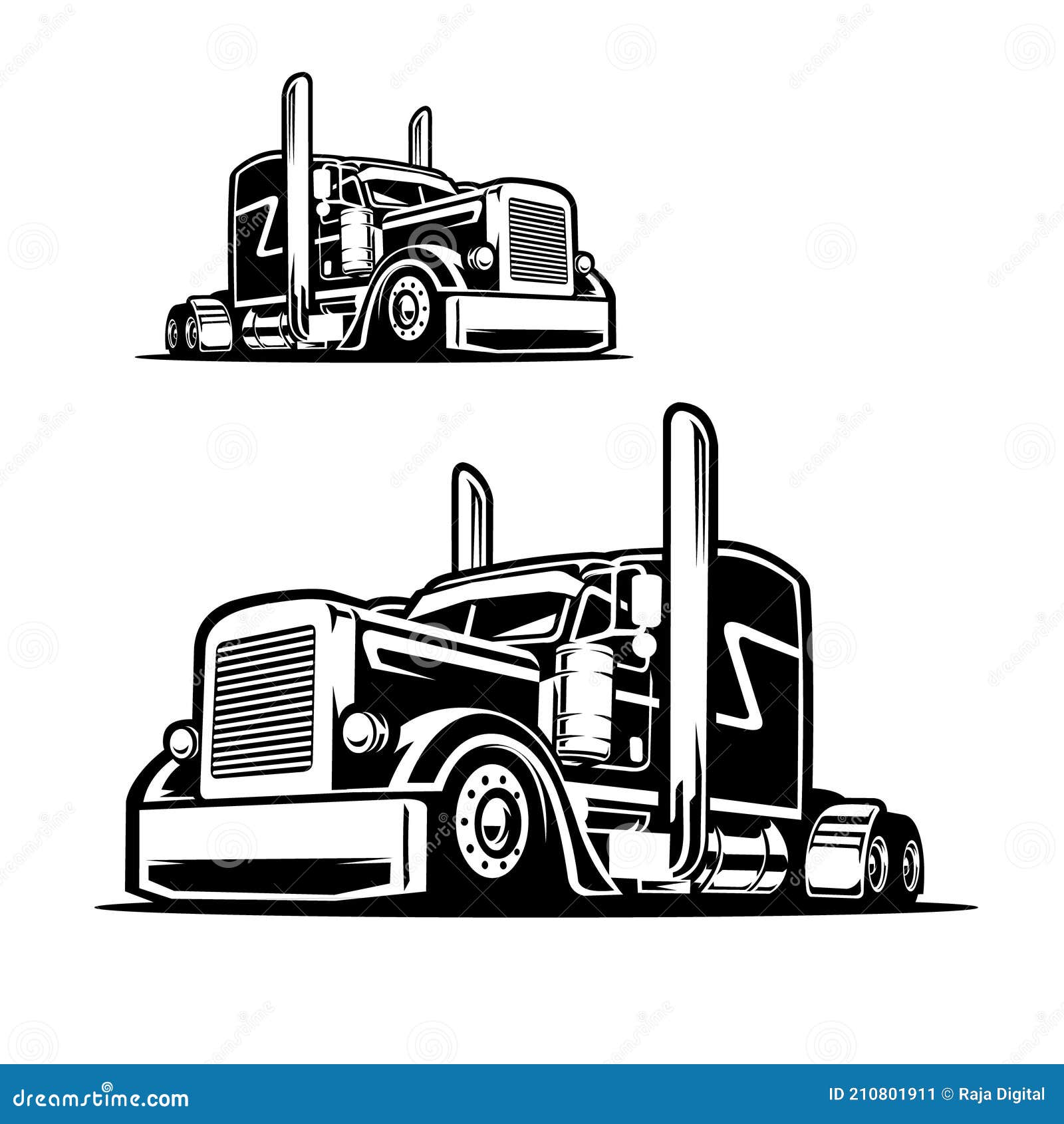 semi truck   image. 18 wheeler  