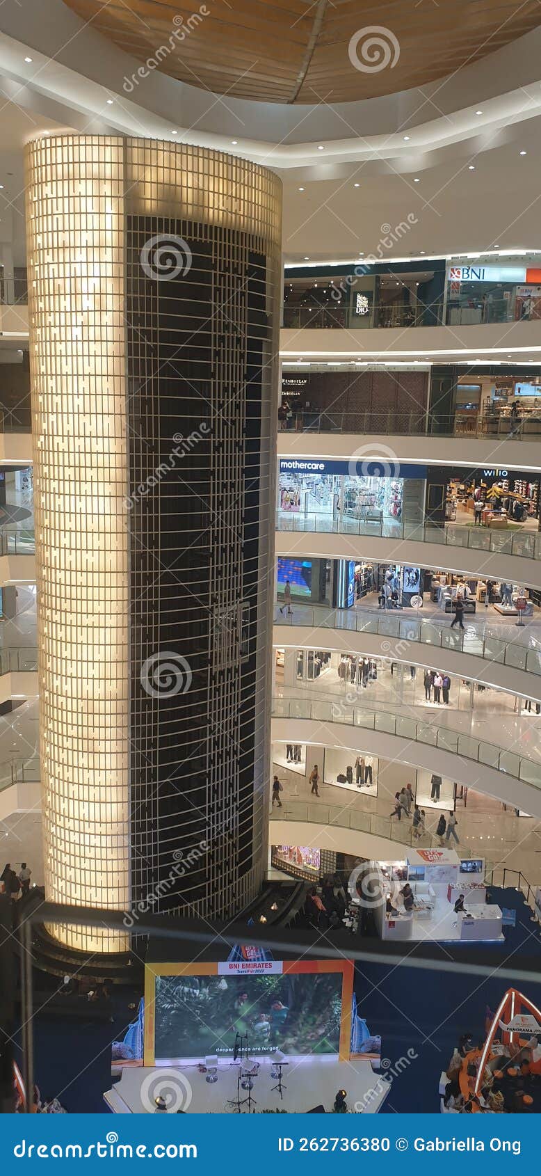 Senayan City Mall editorial image. Image of building 262736380