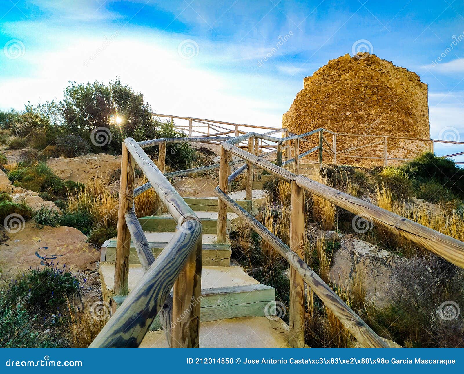 sendero sierra helada, benidorm. paisajes.