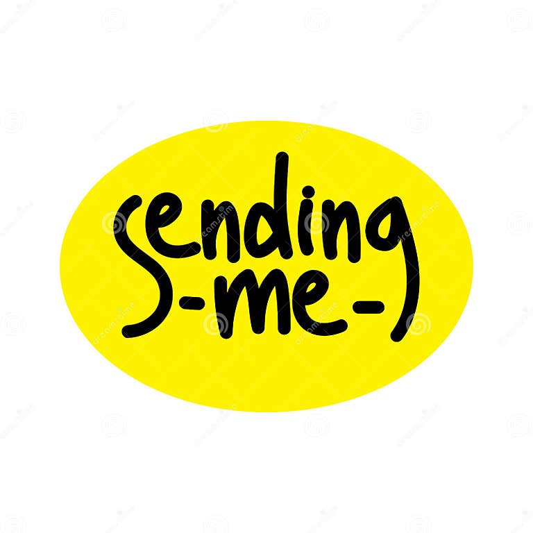 sending-me-gen-z-millenial-sticker-vector-stock-vector-illustration