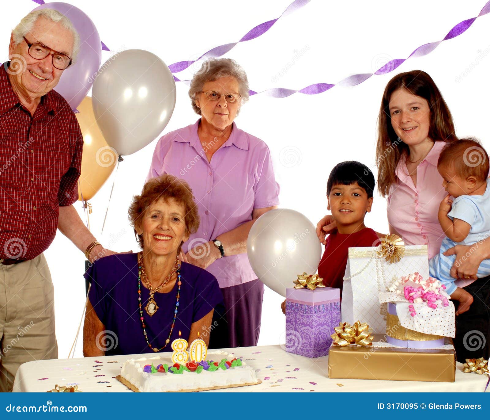  Senior  Birthday  Party  stock image Image of elderly  