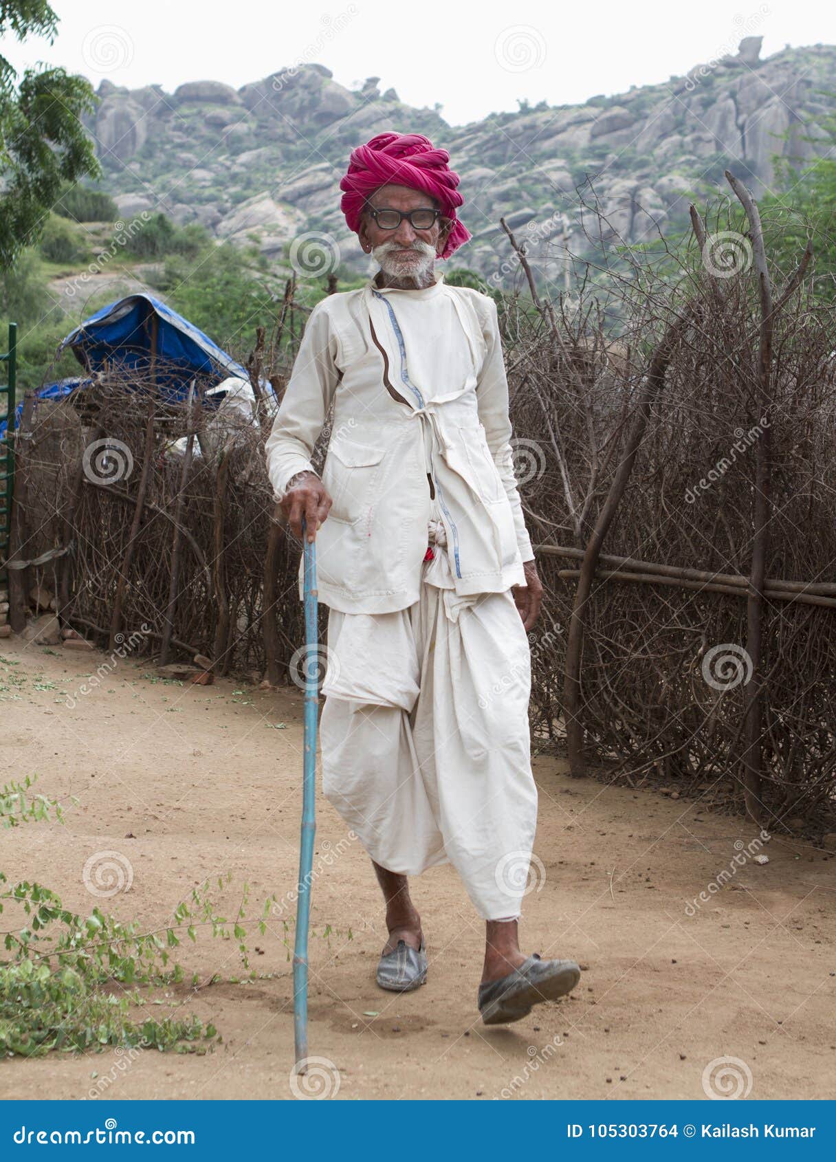 Senior Citizen stock photo. Image of beard, indian, farmer - 105303764