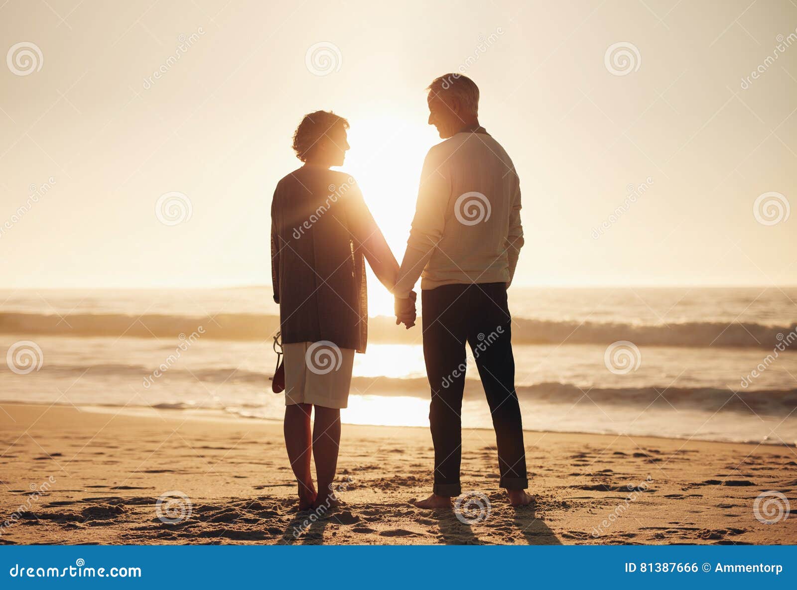 Mature Couple Standing