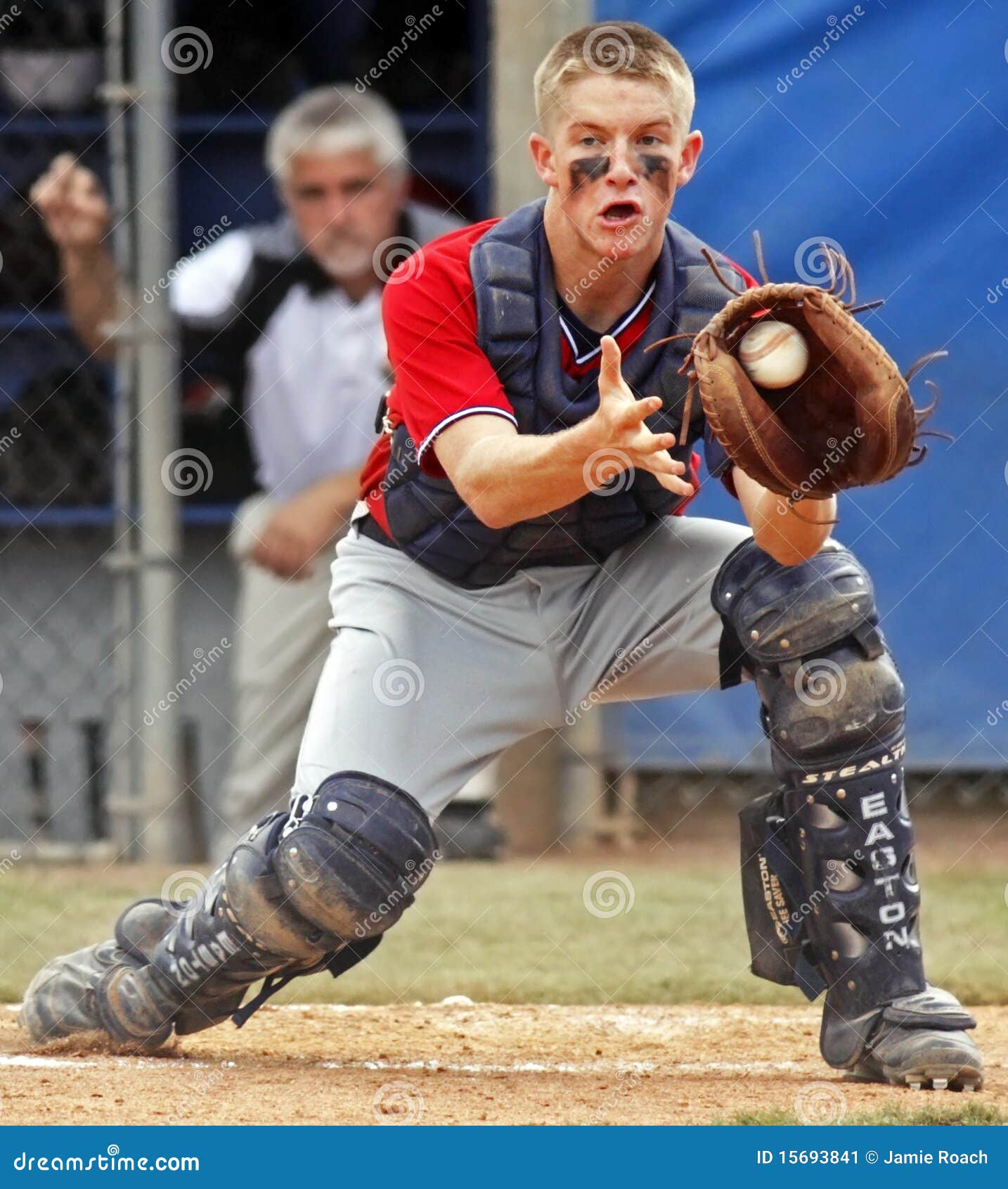 Senior League Baseball World Series Catcher Plate Editorial Photo