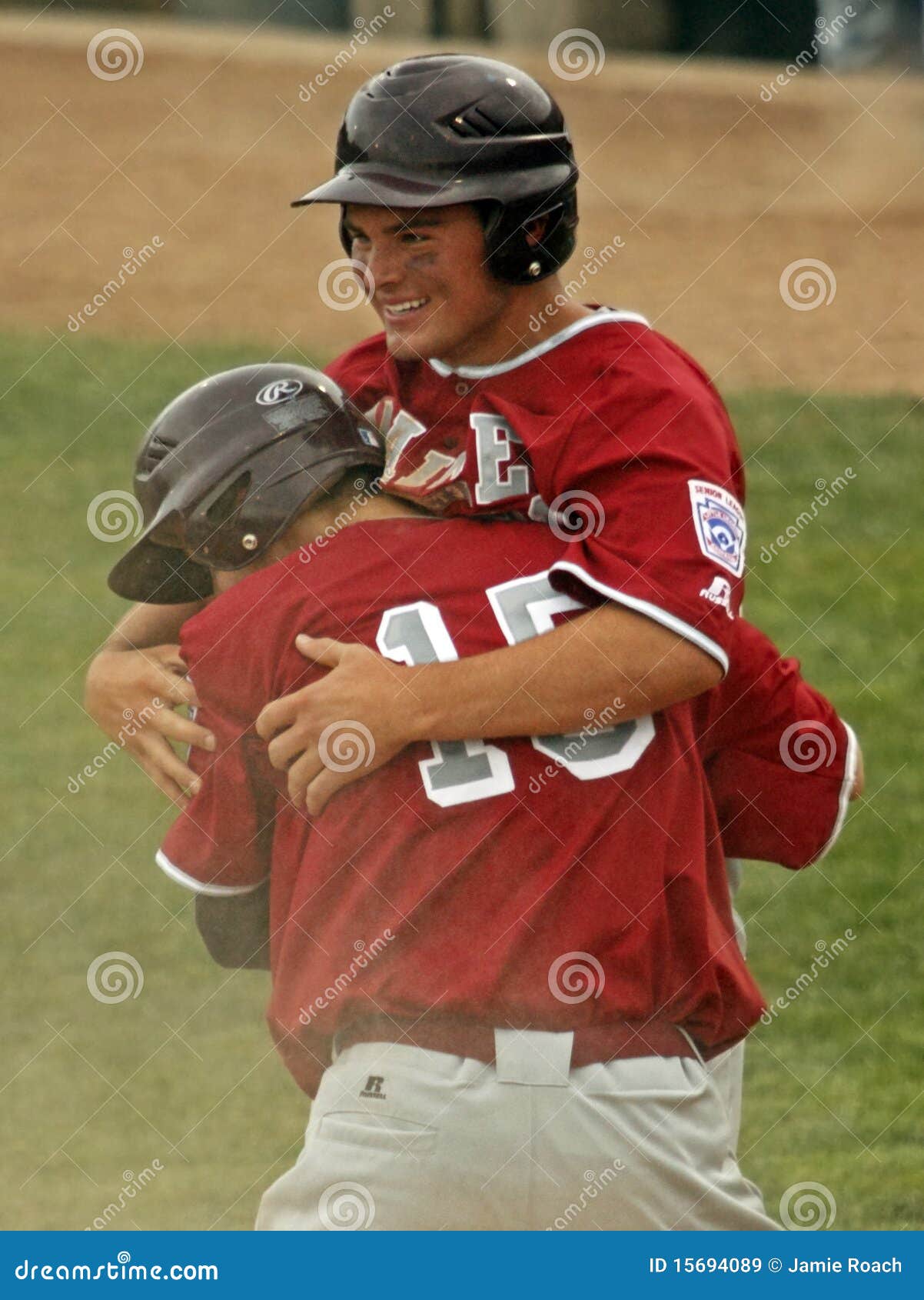 Senior League Baseball World Series Hug Editorial Stock Image Image