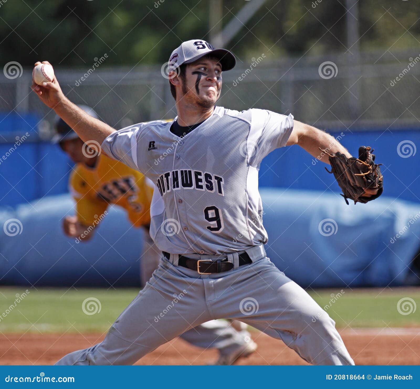 Senior League Baseball World Series Righthander Editorial Stock Image