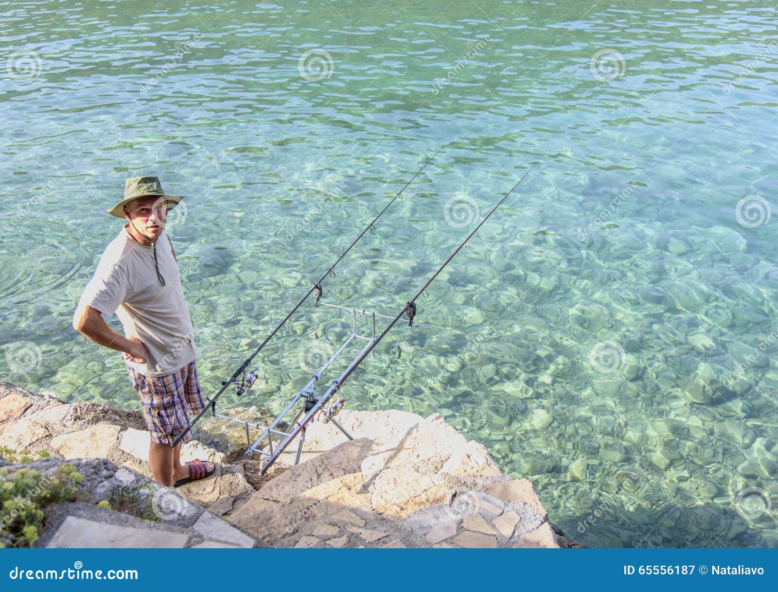 3,177 Man Bank Fishing Stock Photos - Free & Royalty-Free Stock