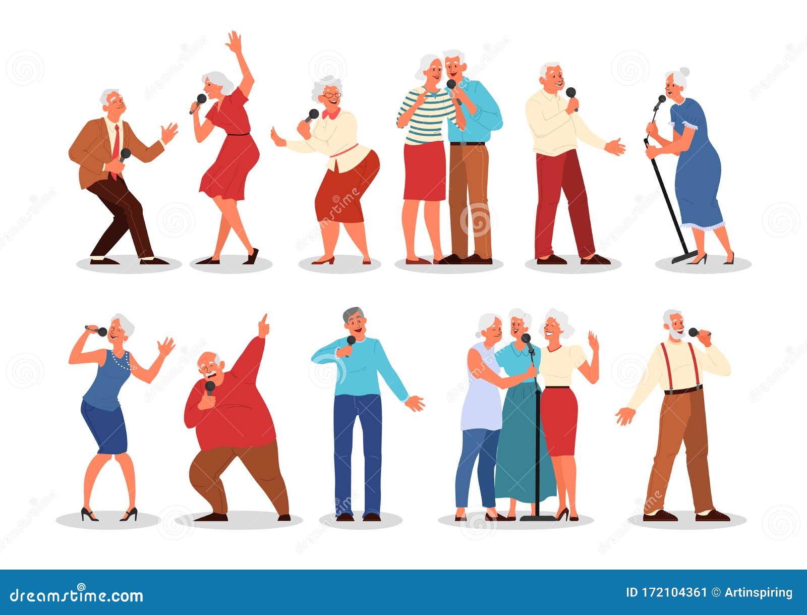 Old People Singing Cartoon Stock Illustrations – 427 Old People Singing  Cartoon Stock Illustrations, Vectors & Clipart - Dreamstime